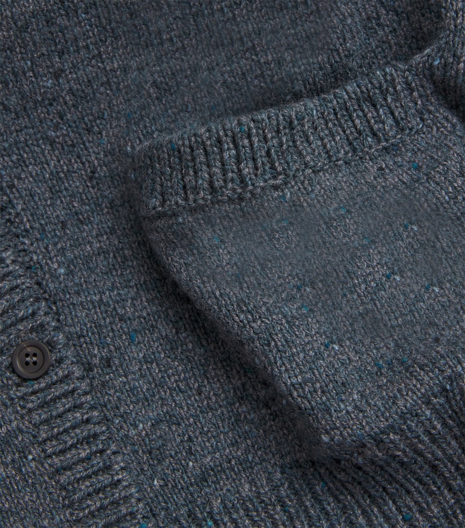 Donegal Cashmere Cardigan 006336 STORM DONEGAL Image 5