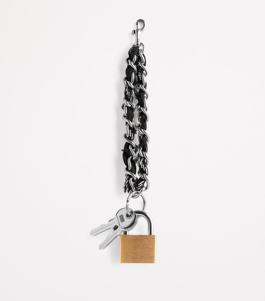 Shoelace Padlock Keyring 1090 Image 2
