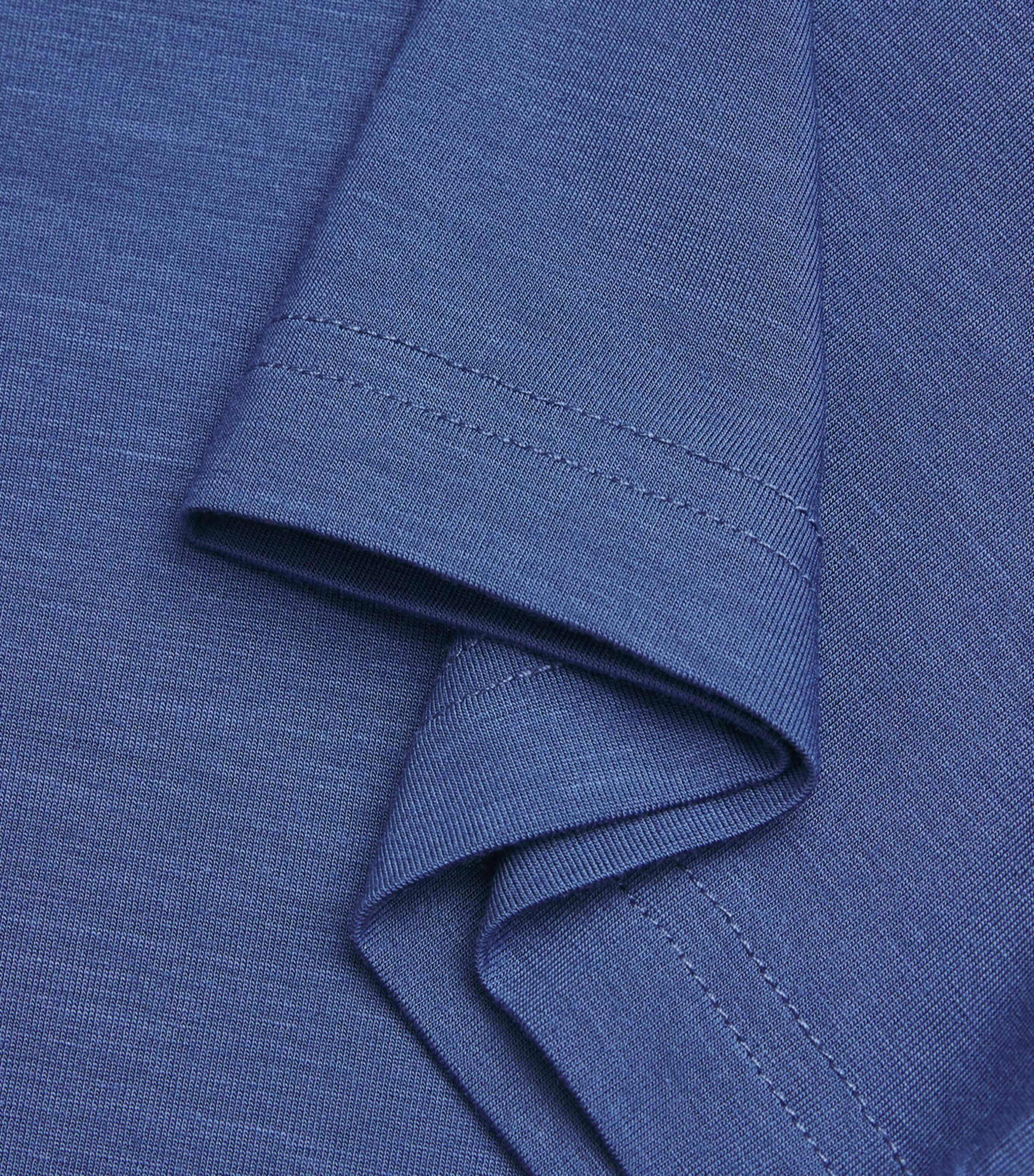 Basel V-Neck Lounge T-Shirt BLUE Image 5