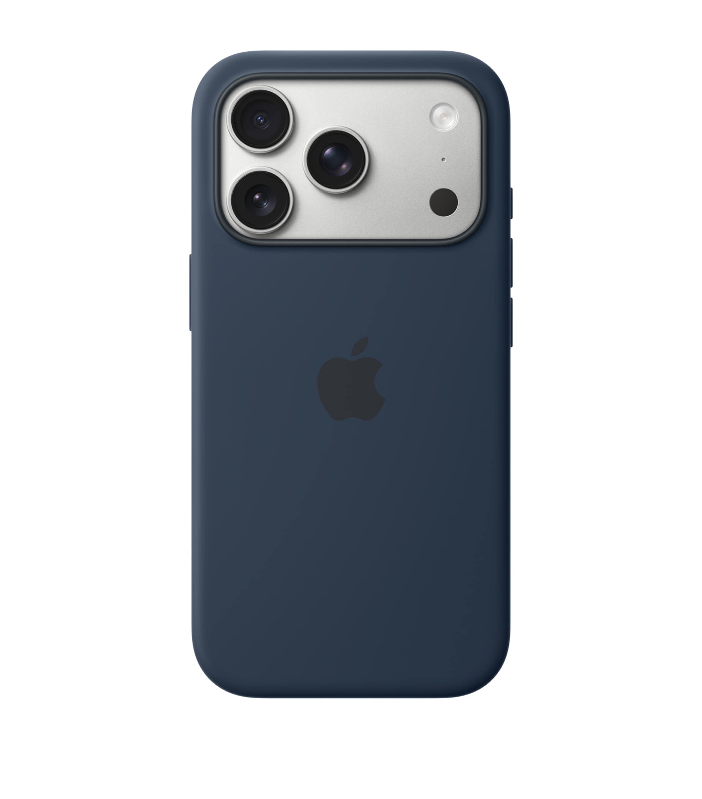 Silicone iPhone 17 Pro Max MagSafe Case MIDNIGHT Image 1