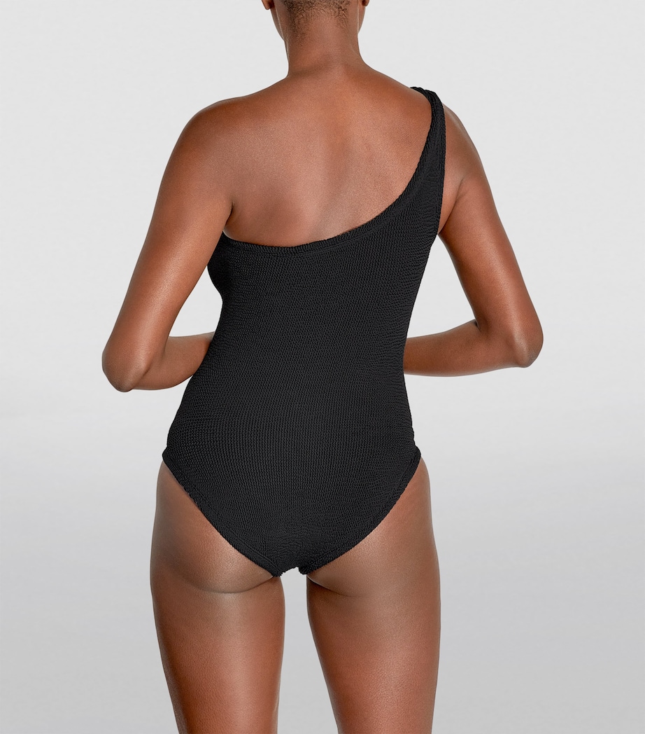One-Shoulder Nancy Swimsuit BLACK Image 3