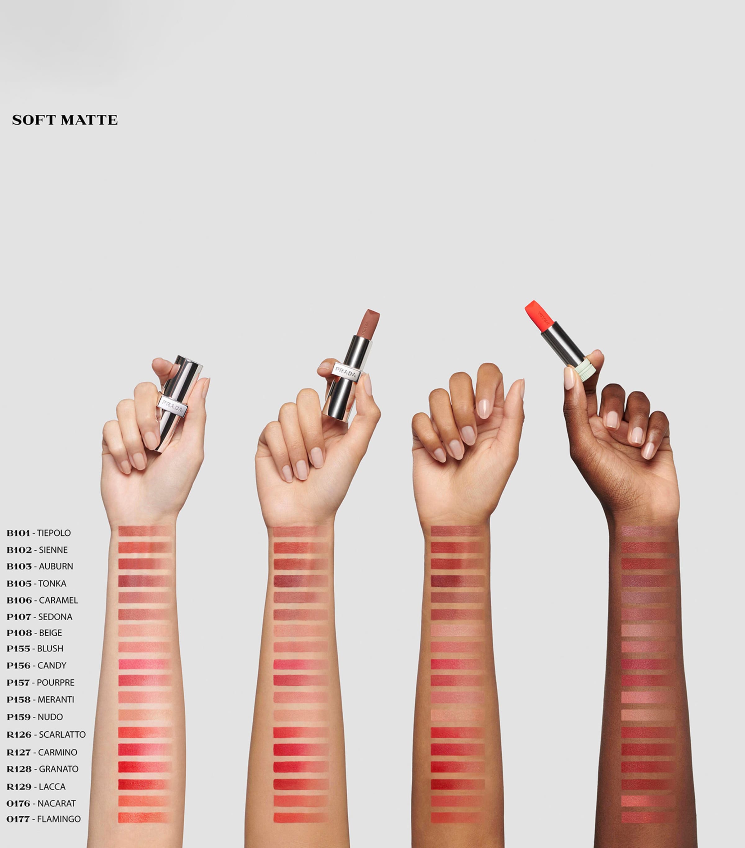 Prada Monochrome Hyper Matte Lipstick B106 Image 3