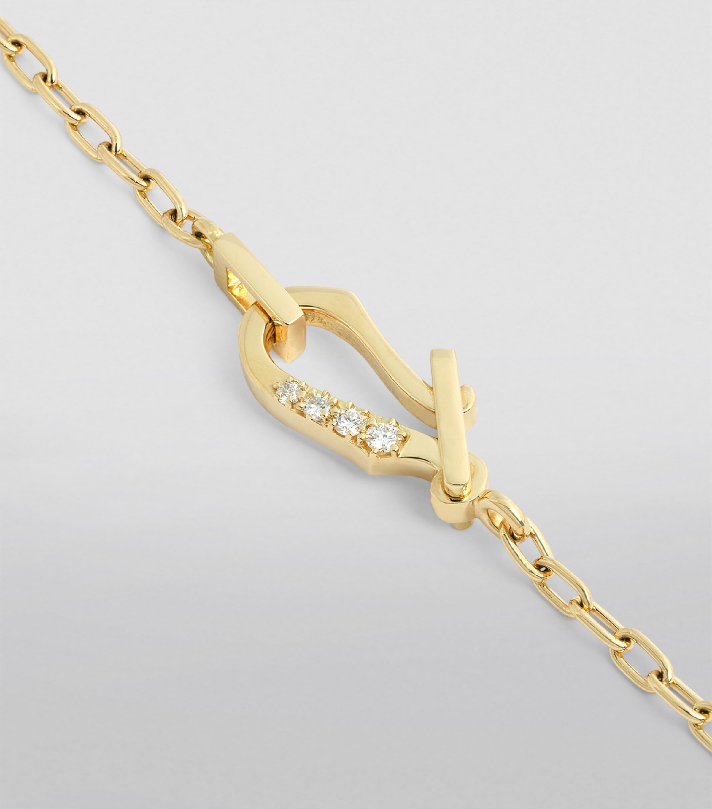 Jade Trau Yellow Gold and Diamond Lola Necklace Yellow Gold Image 5