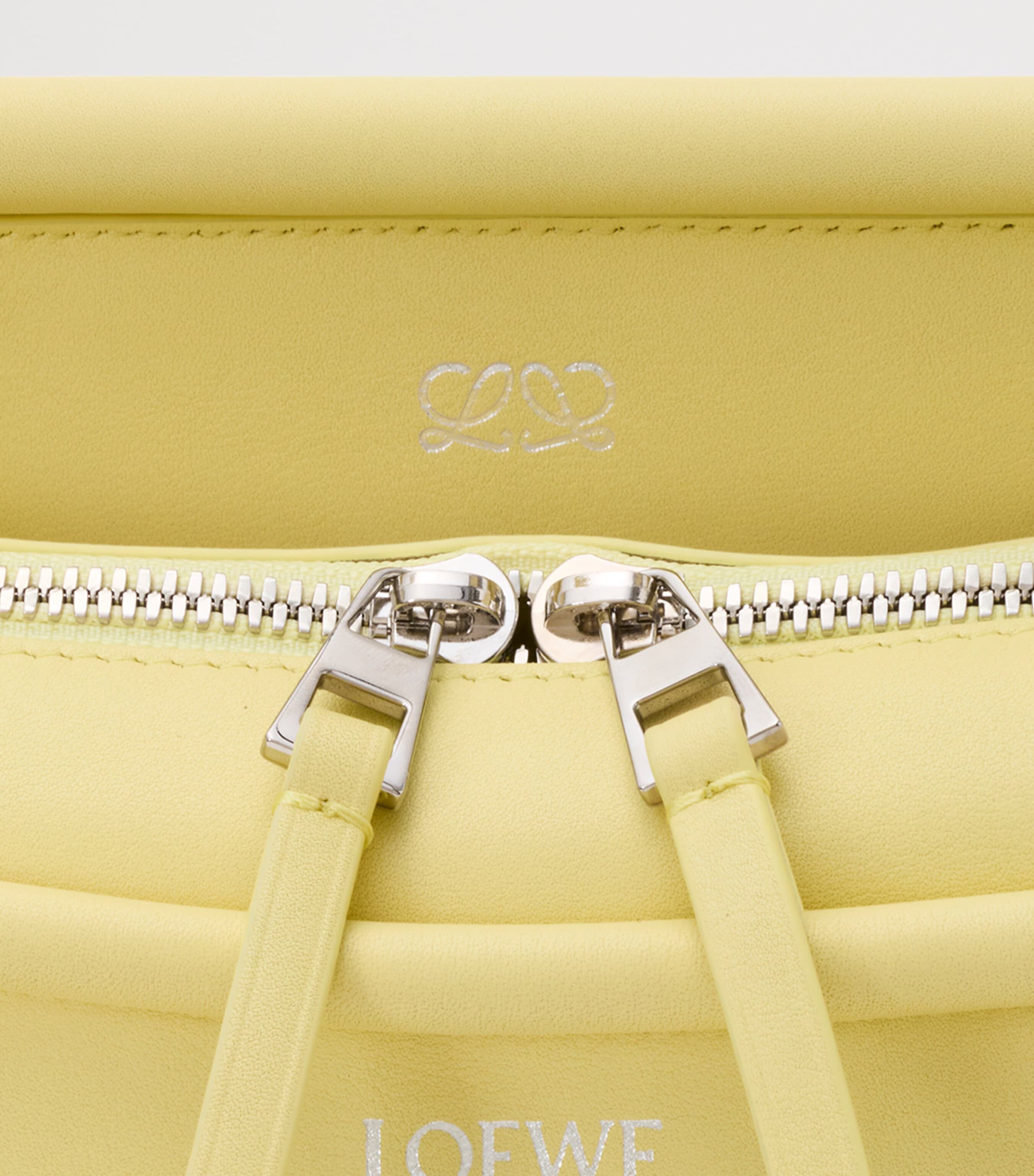 LOEWE Small Leather Whisker Shoulder Bag Vanilla Image 9