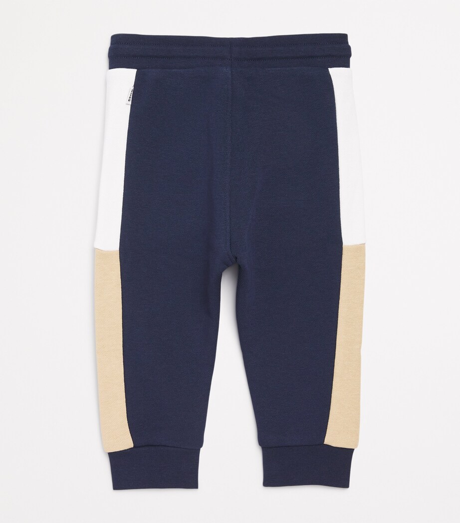 BOSS Kidswear Logo Drawstring Sweatpants (3-18 Months) Navy Image 2