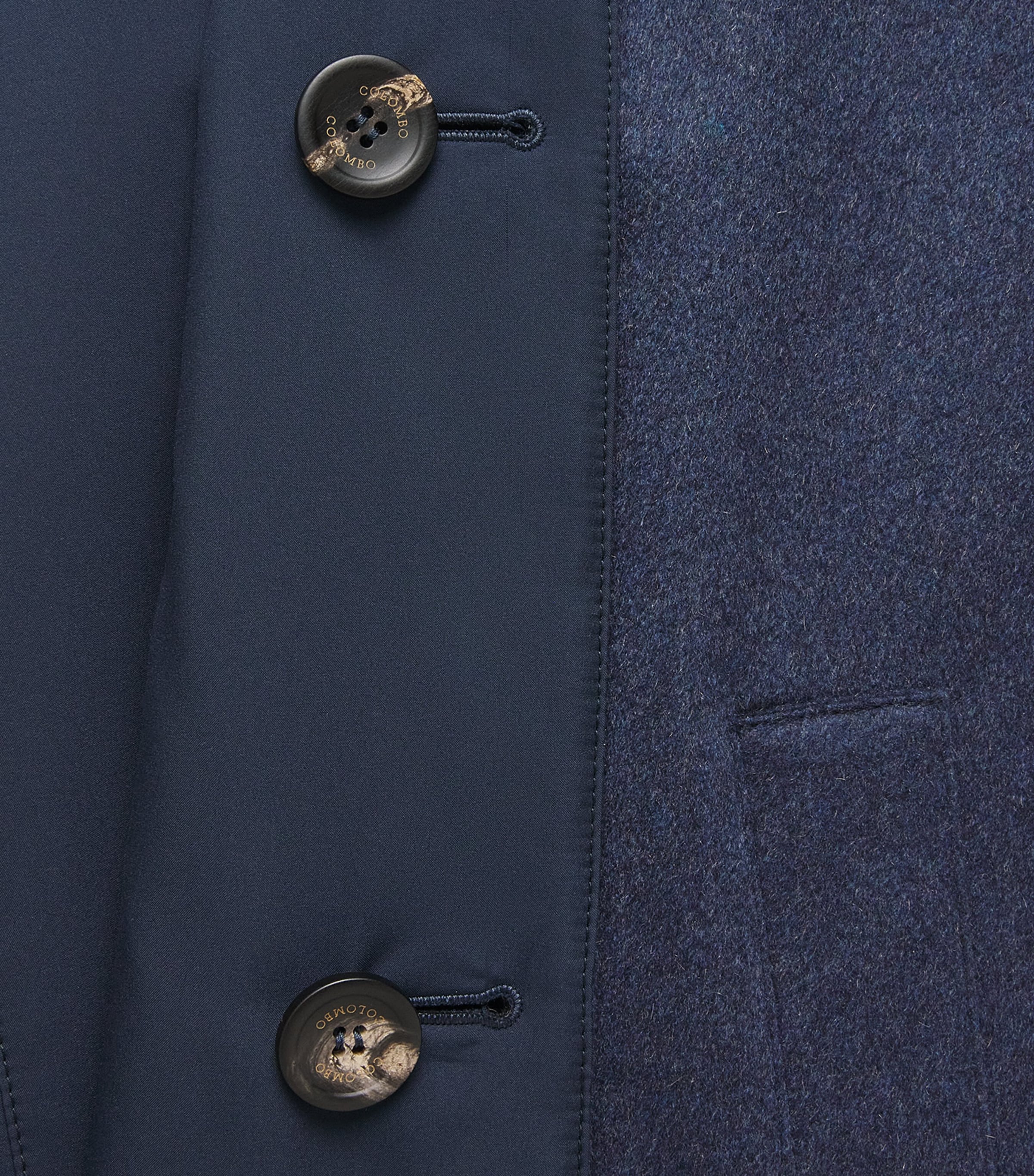 Cashmere Overcoat 574 BLUE Image 5