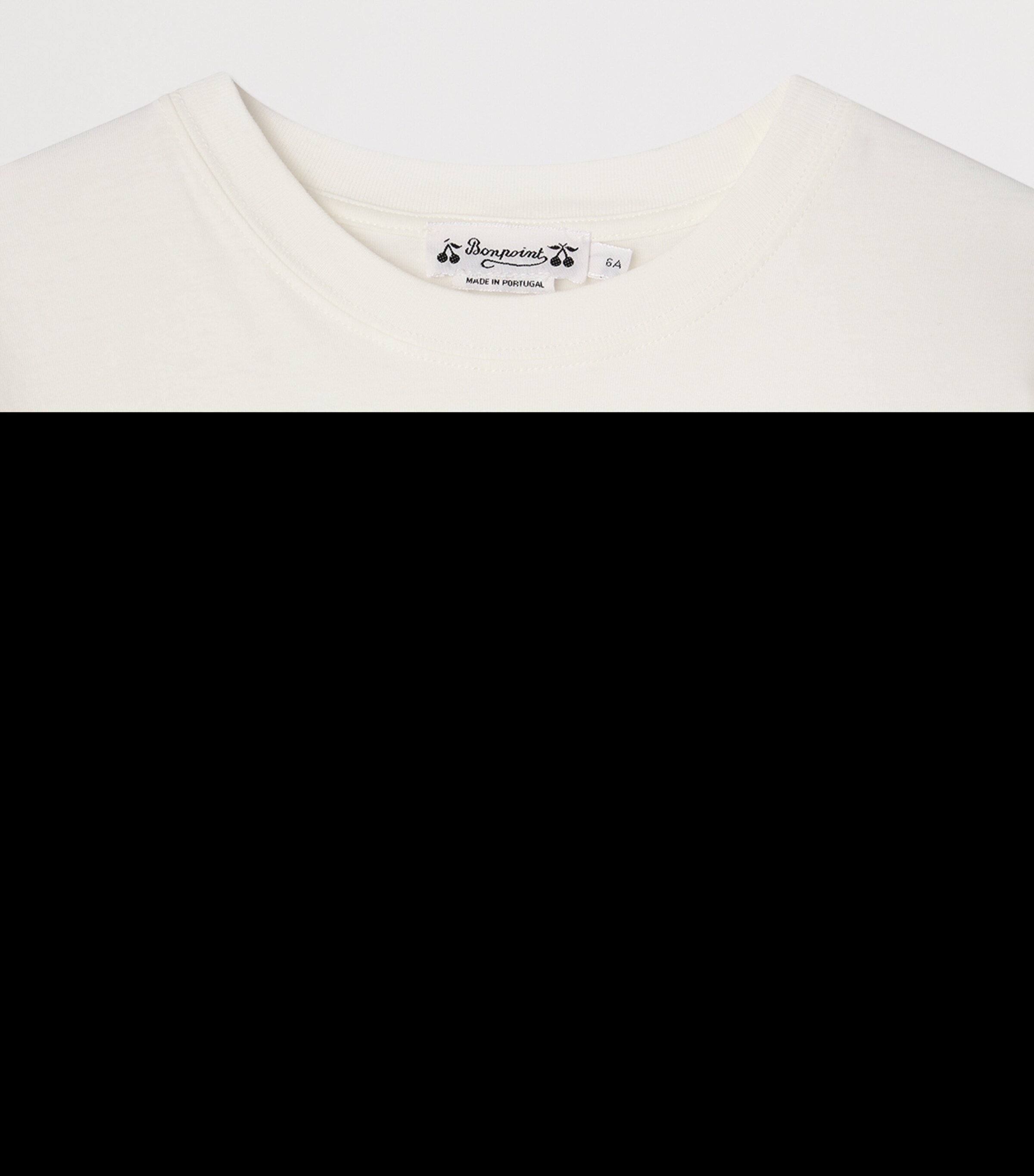 Bonpoint Cotton Car Graphic T-Shirt (4-8 Years) Upb Blanc Lait Image 3