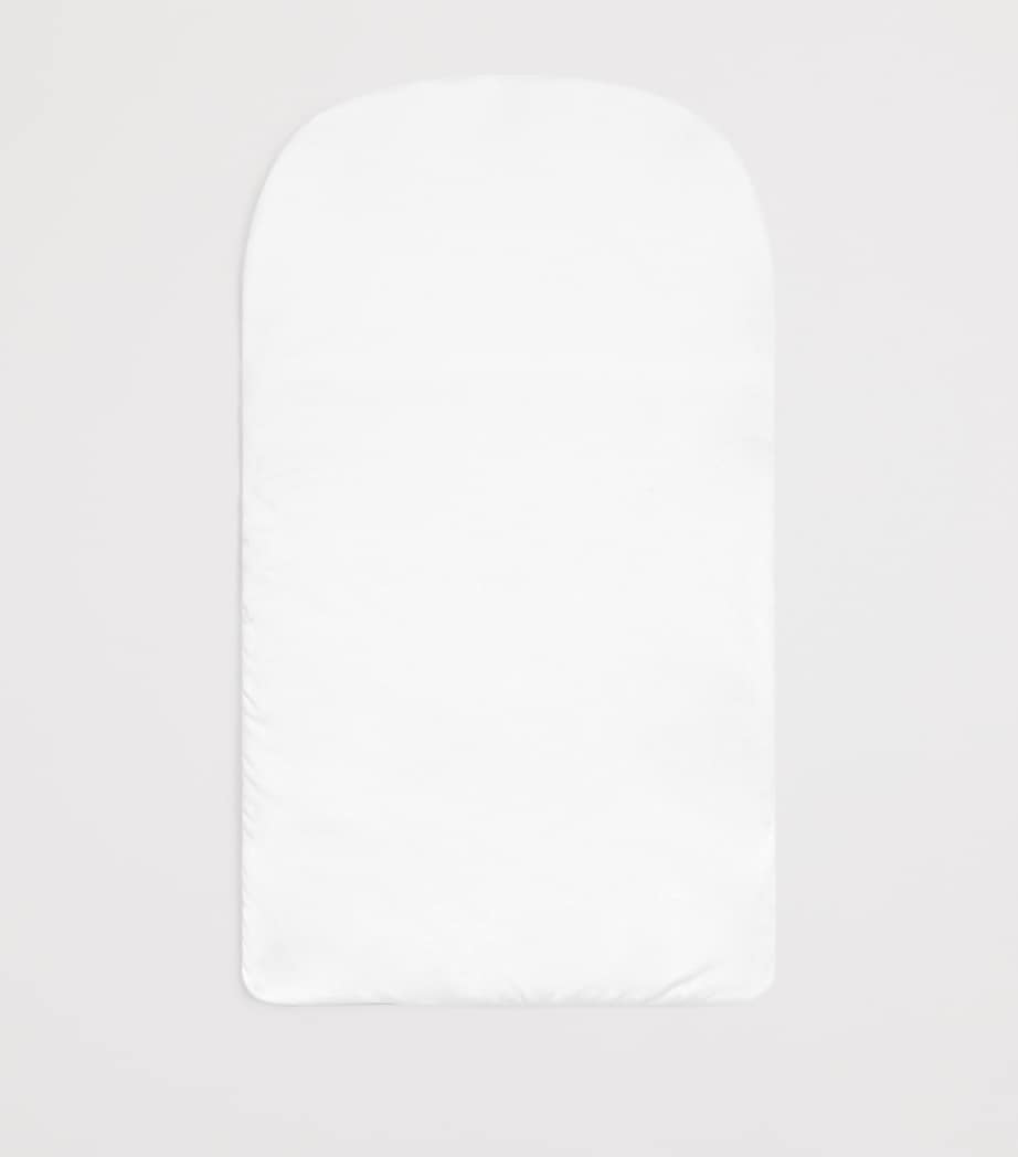 Dolce&Gabbana Kids Cotton-Linen Embroidered Nest White Image 4