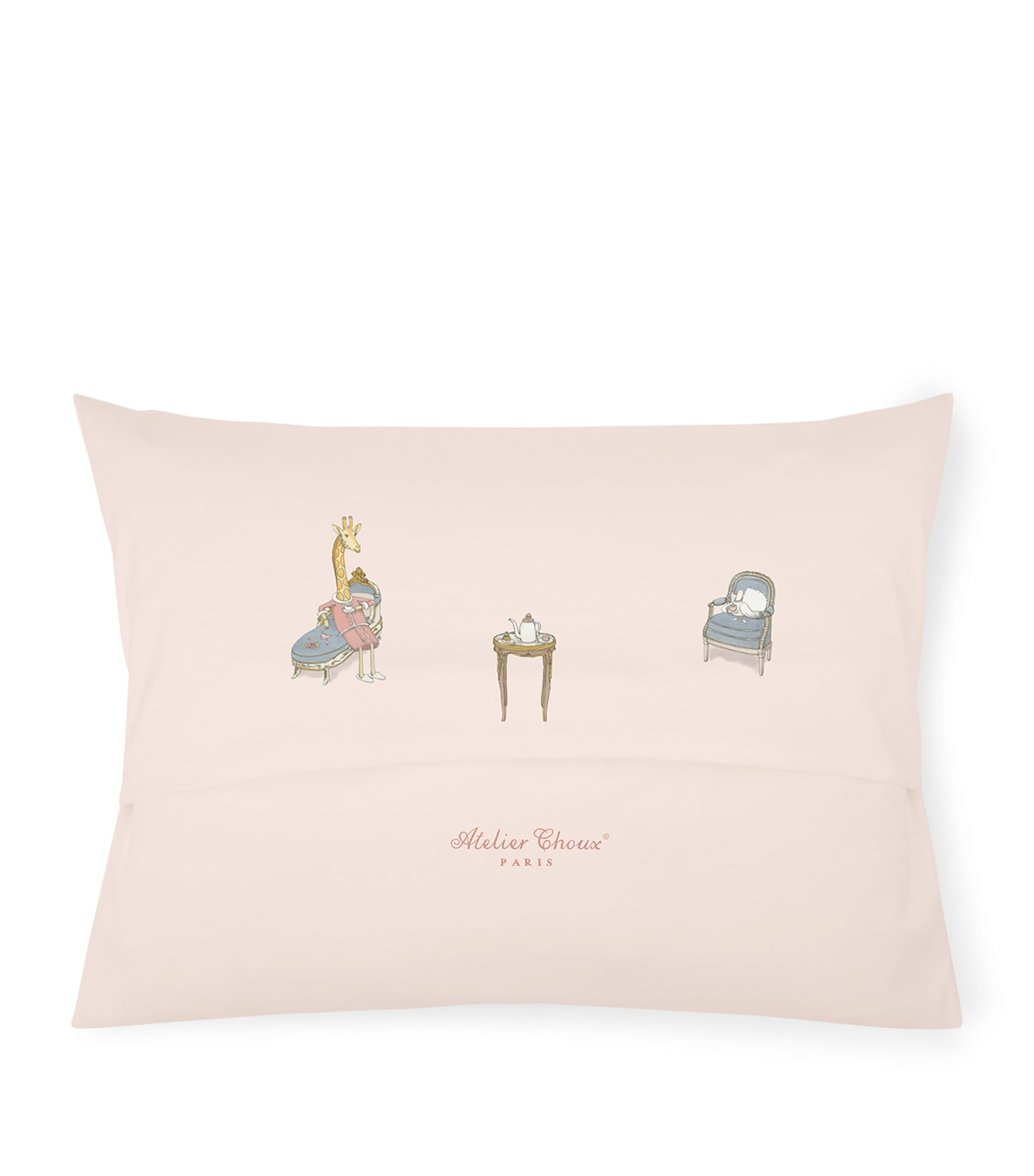 Satin French Bedroom Cushion MULTI Image 3