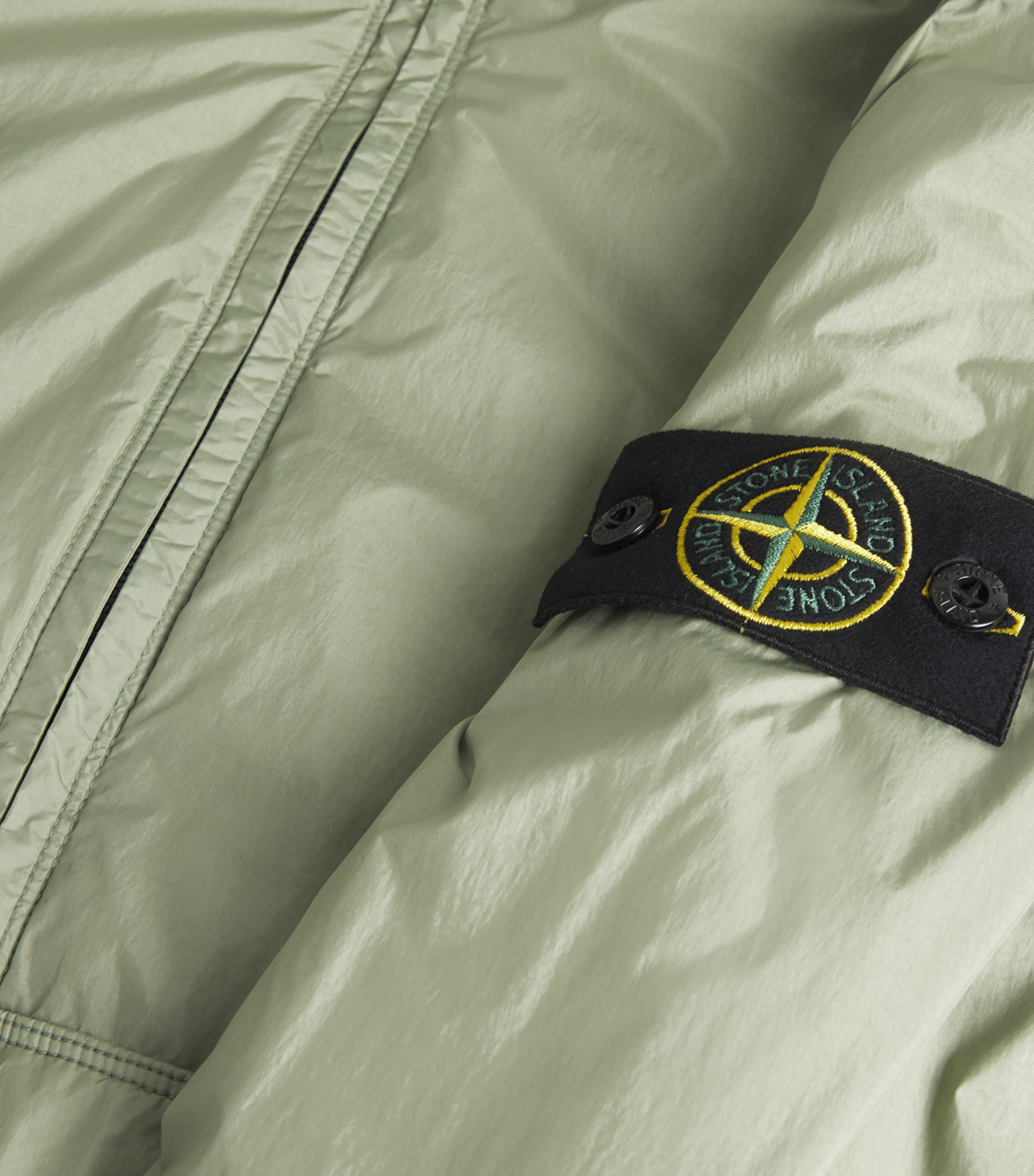 Wind-Resistant Crinkle Reps Bomber Jacket V0055 Image 5