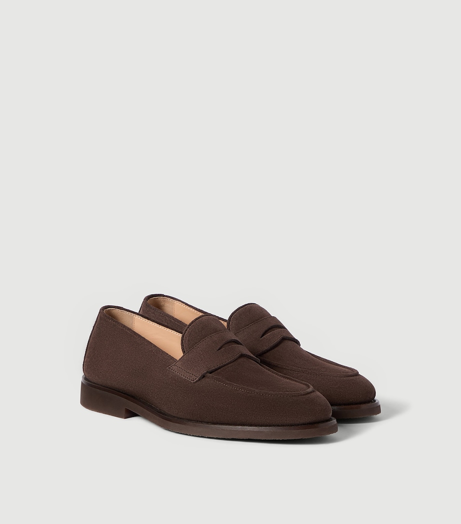 Brunello Cucinelli Suede Loafer Sneakers Image 3