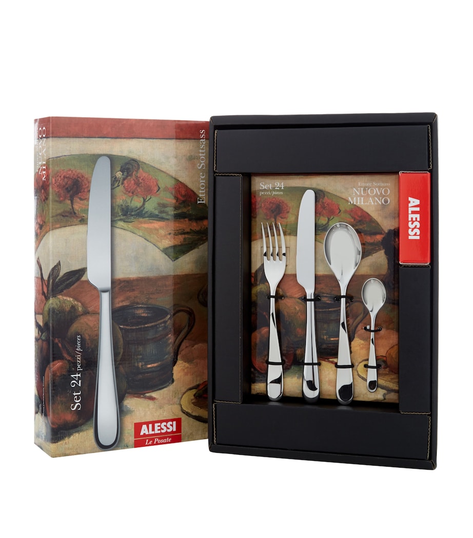 Alessi Nuovo Milano 24-Piece Cutlery Set Image 3