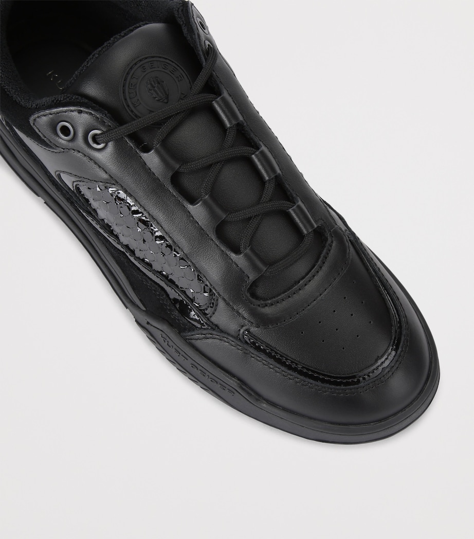 Leather Kingsland Sneakers BLACK Image 3