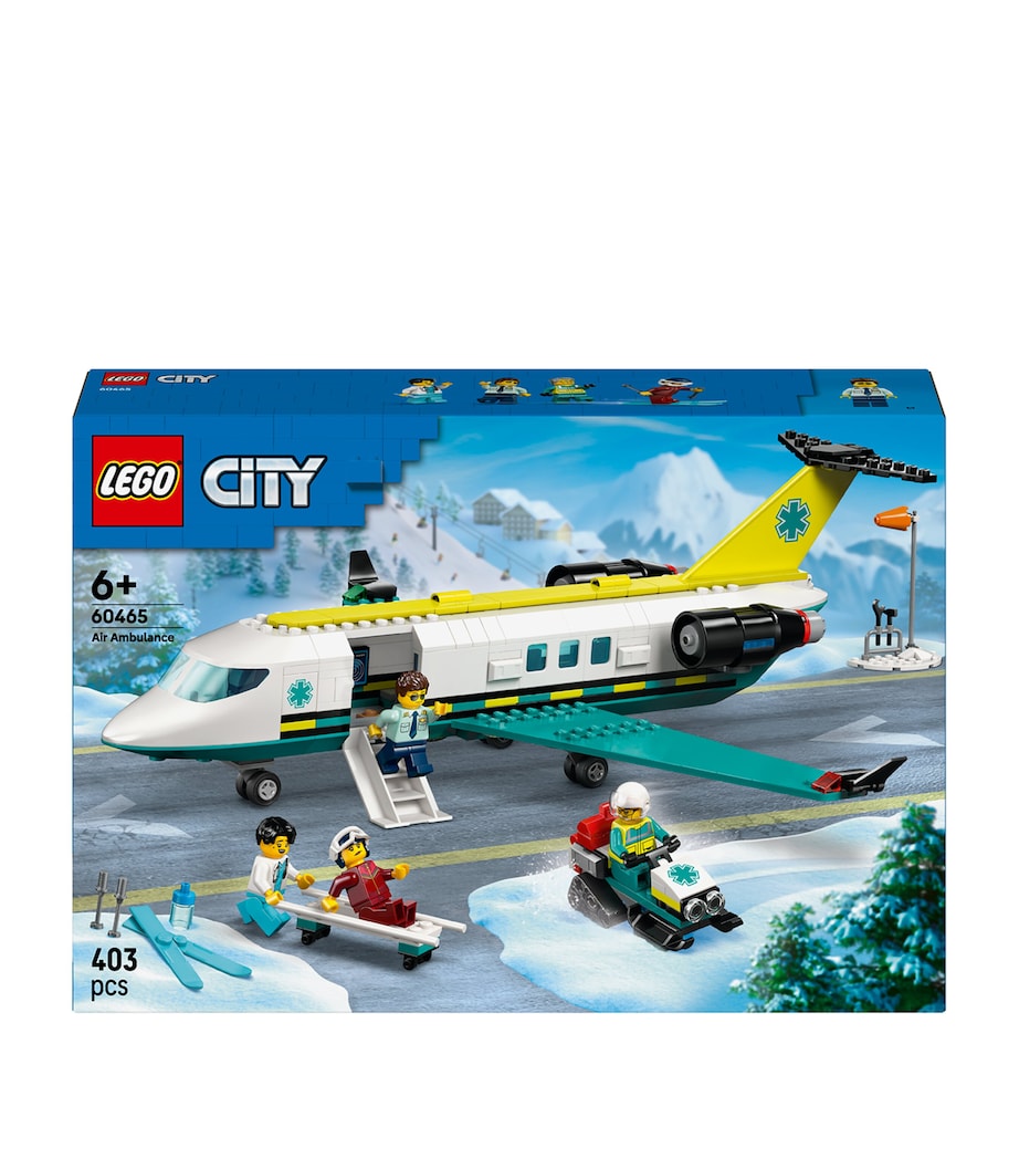 City Emergency Air Ambulance Airplane 60465 MULTI Image 3