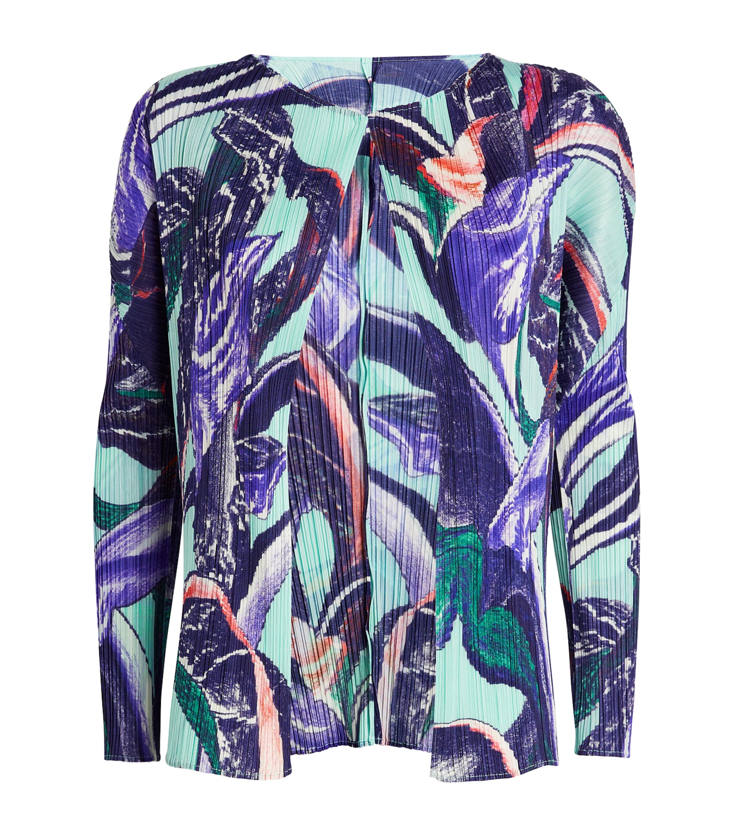 ISSEY MIYAKE PLEATED TARDIVO CARDIGAN 