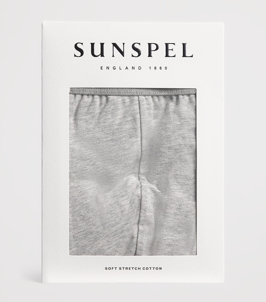 Sunspel Mens Stretch-Cotton Trunks (Pack of 3) Gyaa Image 4