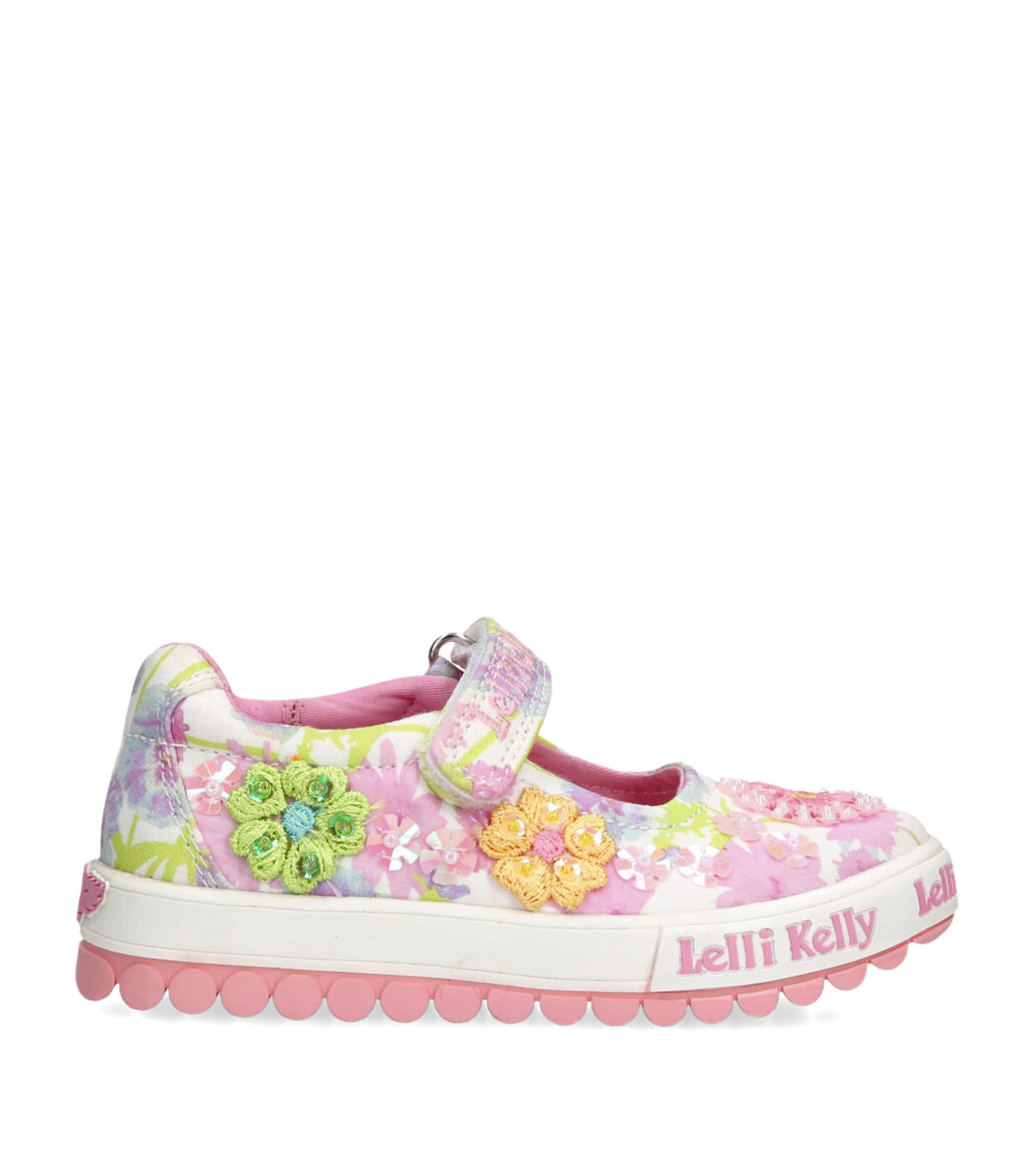 Lelli Kelly Embellished Eloise Dolly Shoes White/comb Image 1