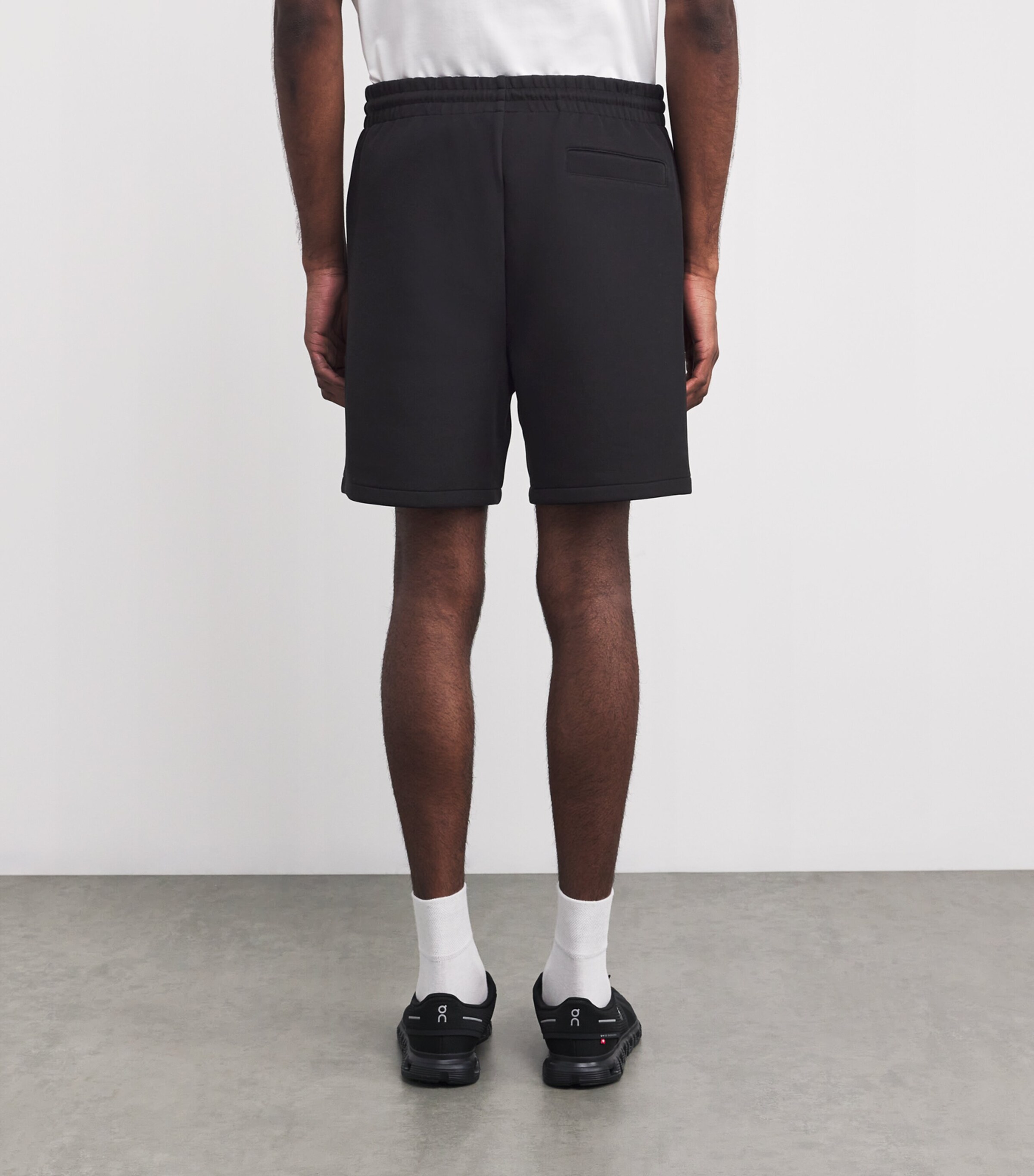 Double-Face Elwood-R Sweatshorts BLACK Image 4