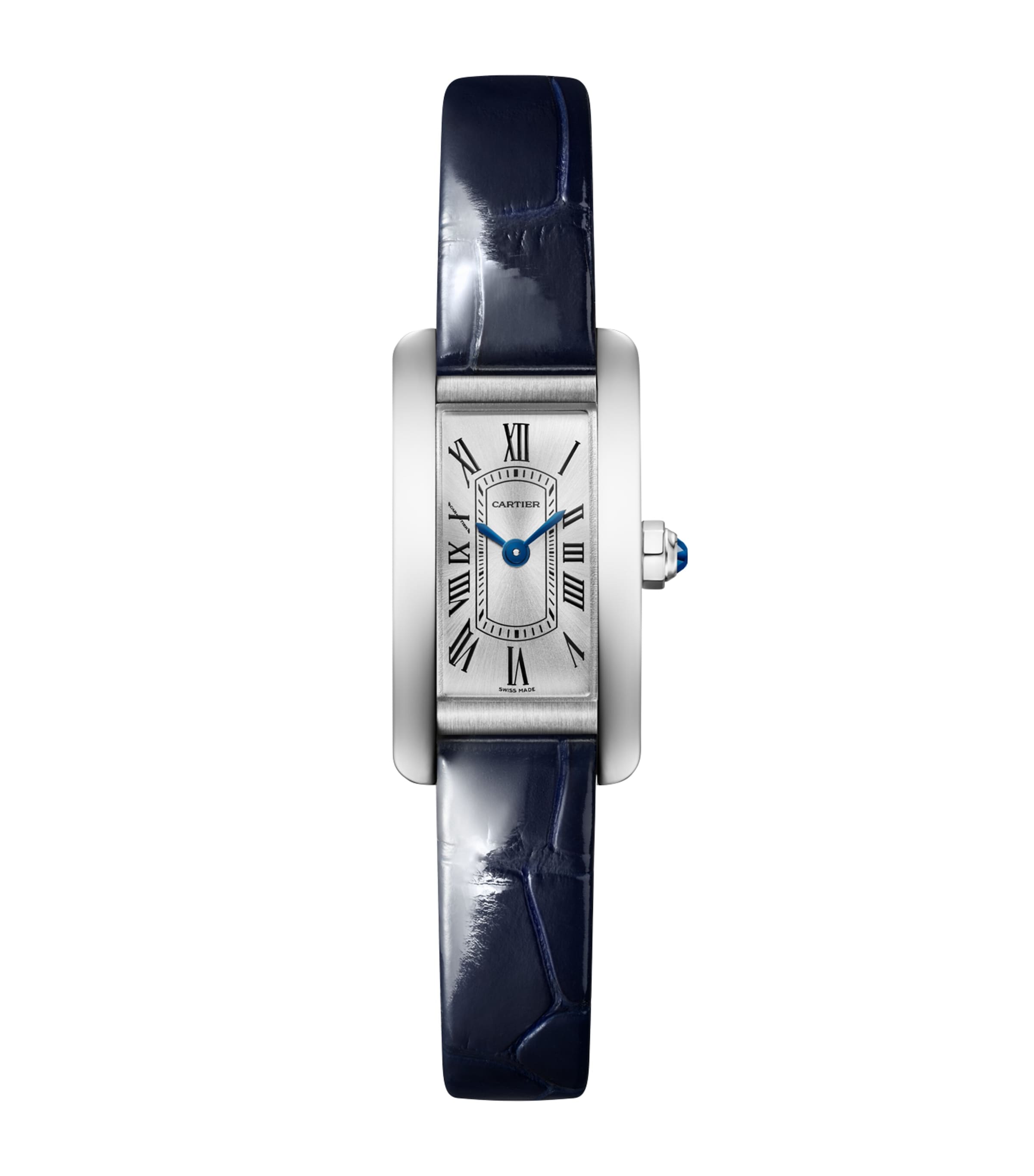 Cartier Mini Steel Tank Américaine Watch 15.2mm Silver Image 1