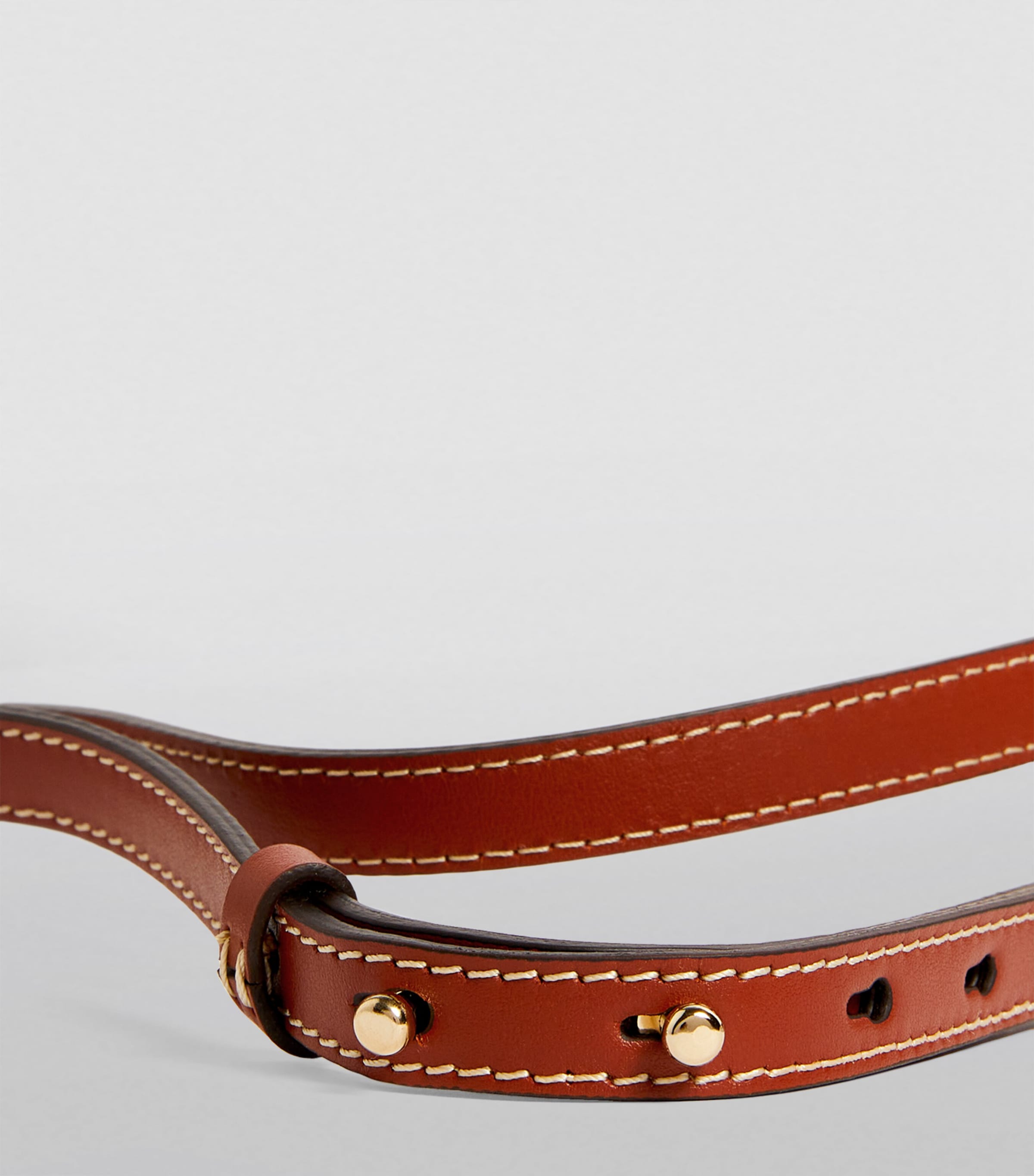 Small Woody Tote Bag WHITE  BROWN 1 Image 6