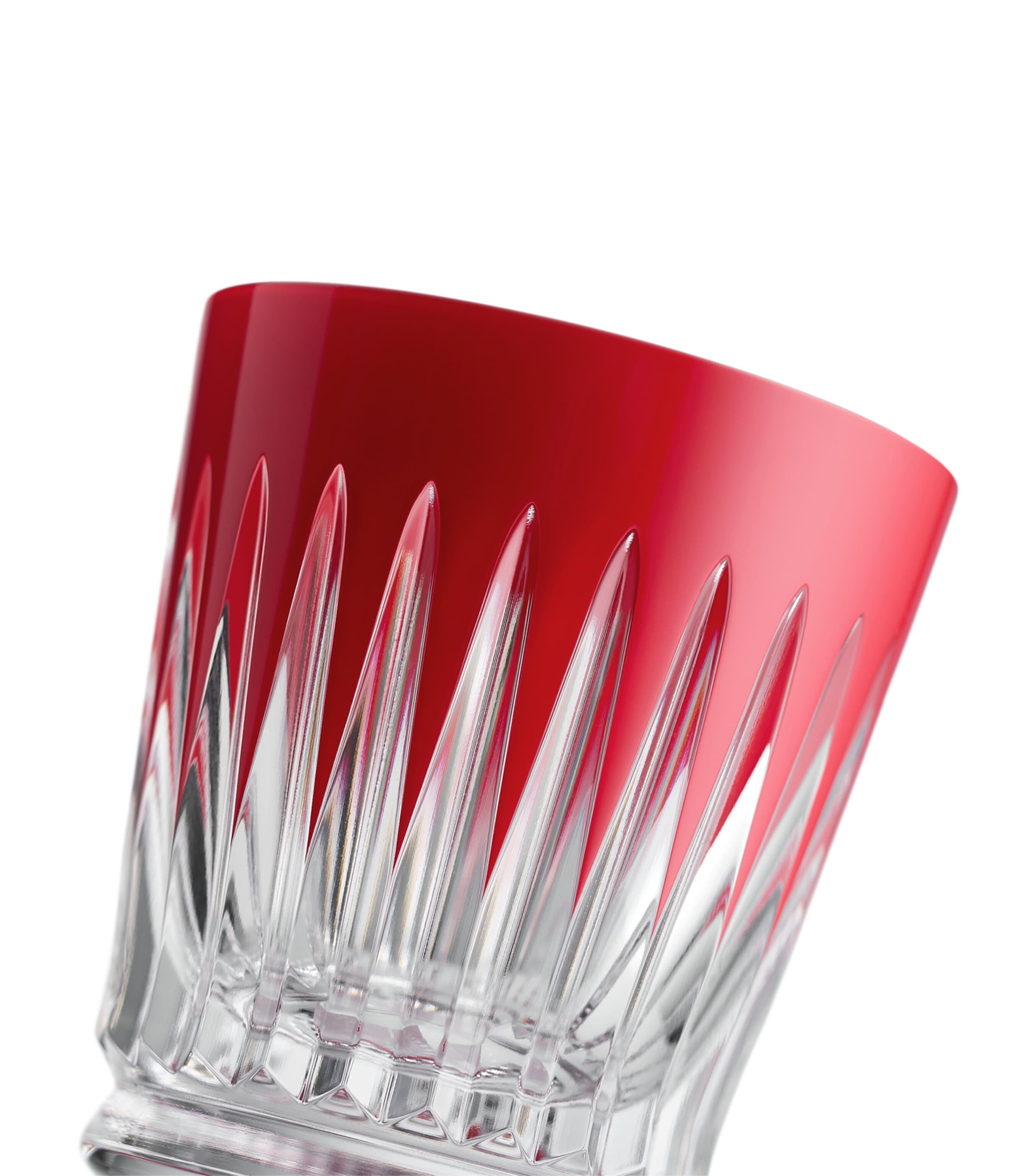 Set of 2 Crystal Firework Tumblers (340ml) RED Image 3