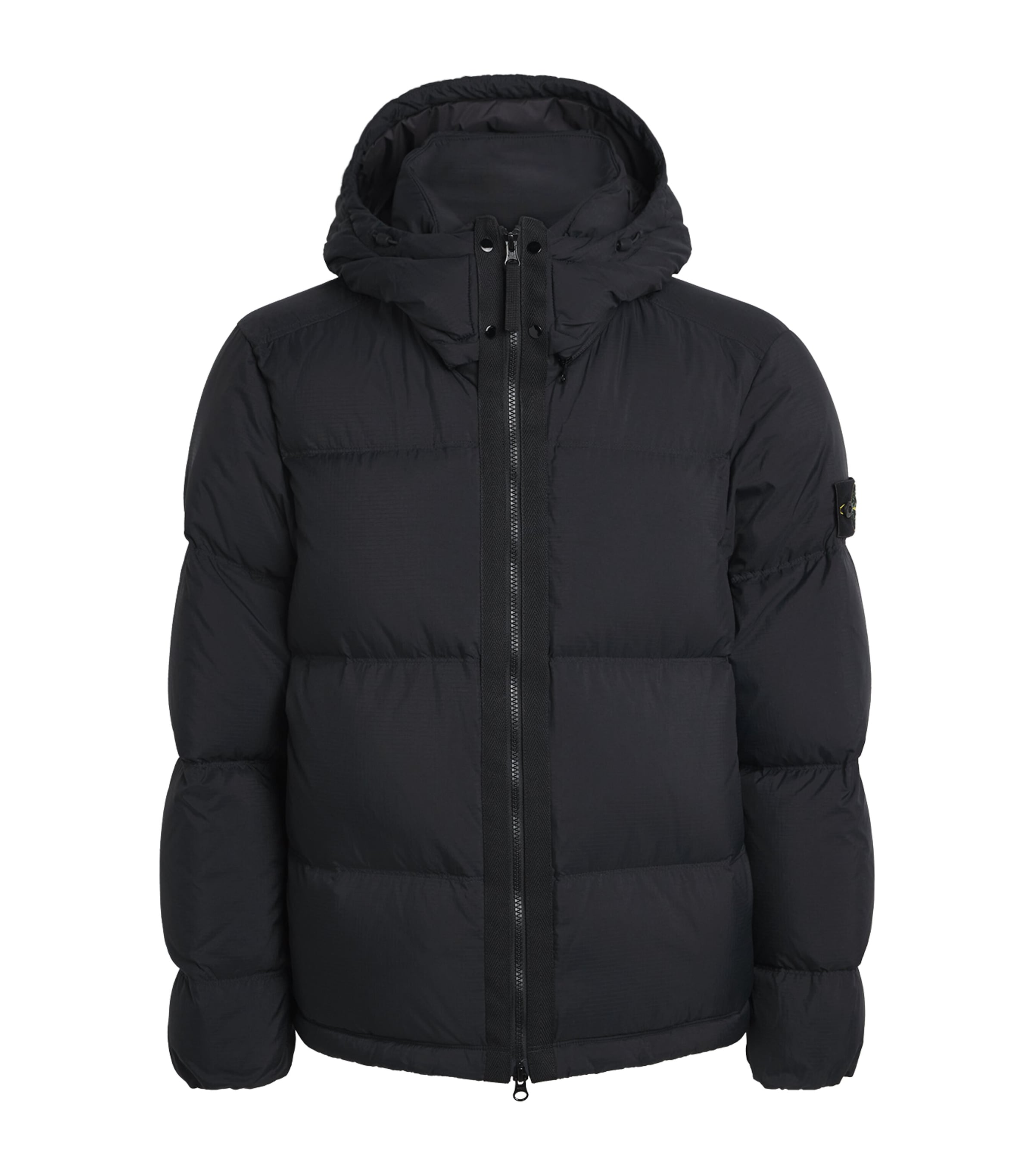 Stone Island Mens Ripstop Down-Padded Coat Image 1