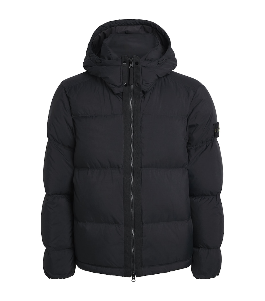 Stone Island Mens Ripstop Down-Padded Coat Image 1