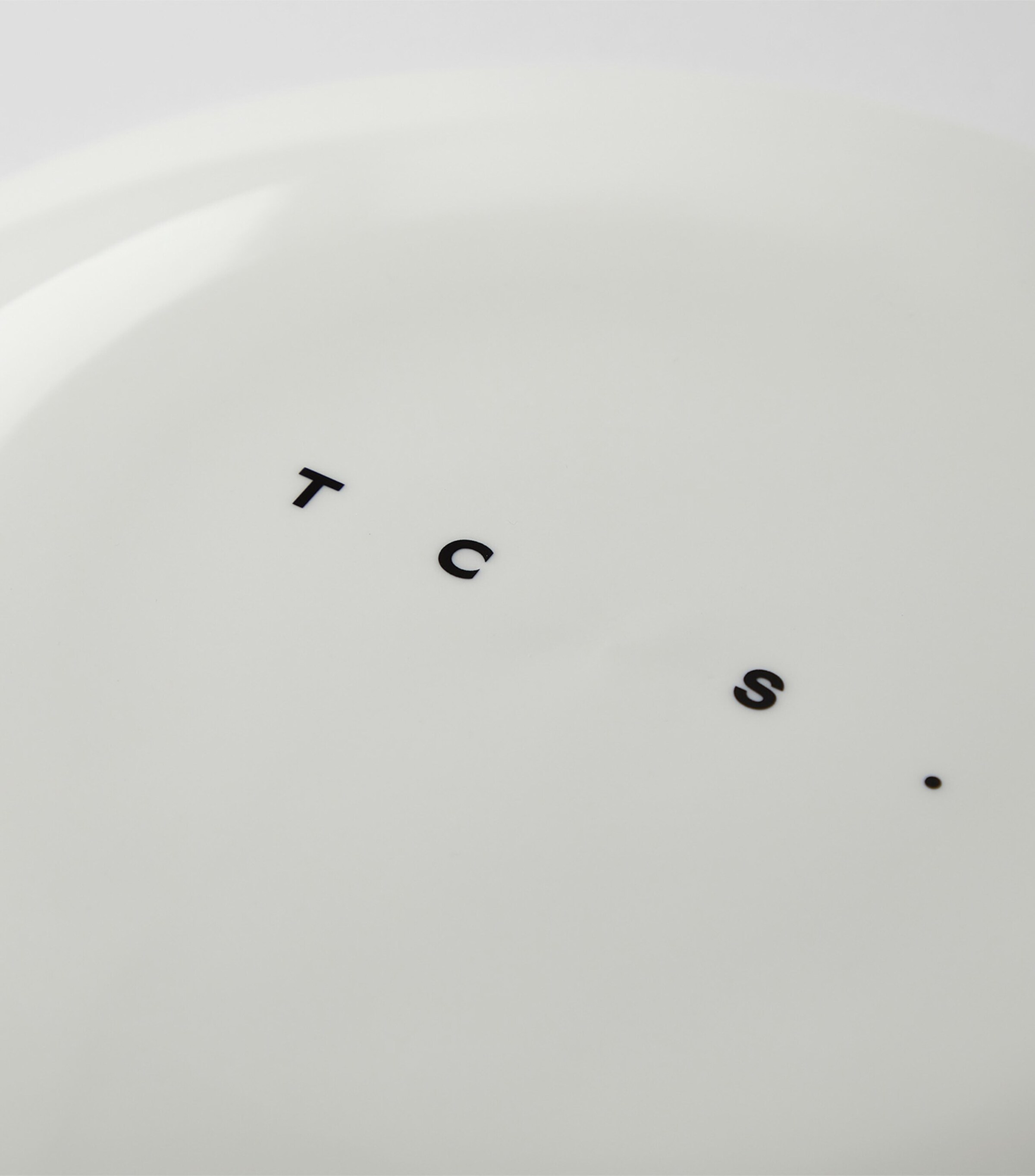 The Conran Shop Arc Bone China Dinner Plate (28cm) White Image 3