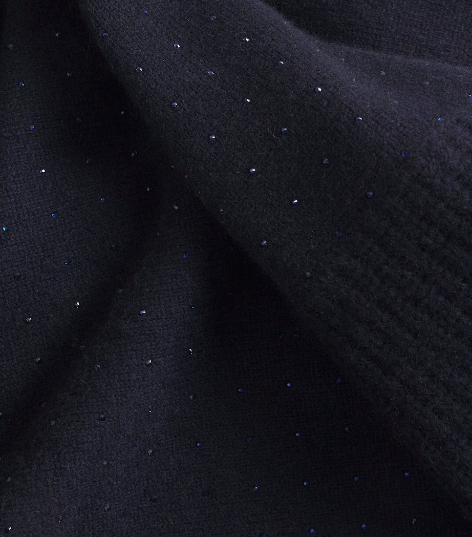 Cashmere Crystal-Embellished Rollneck Sweater MIDNIGHT/DARK I Image 5