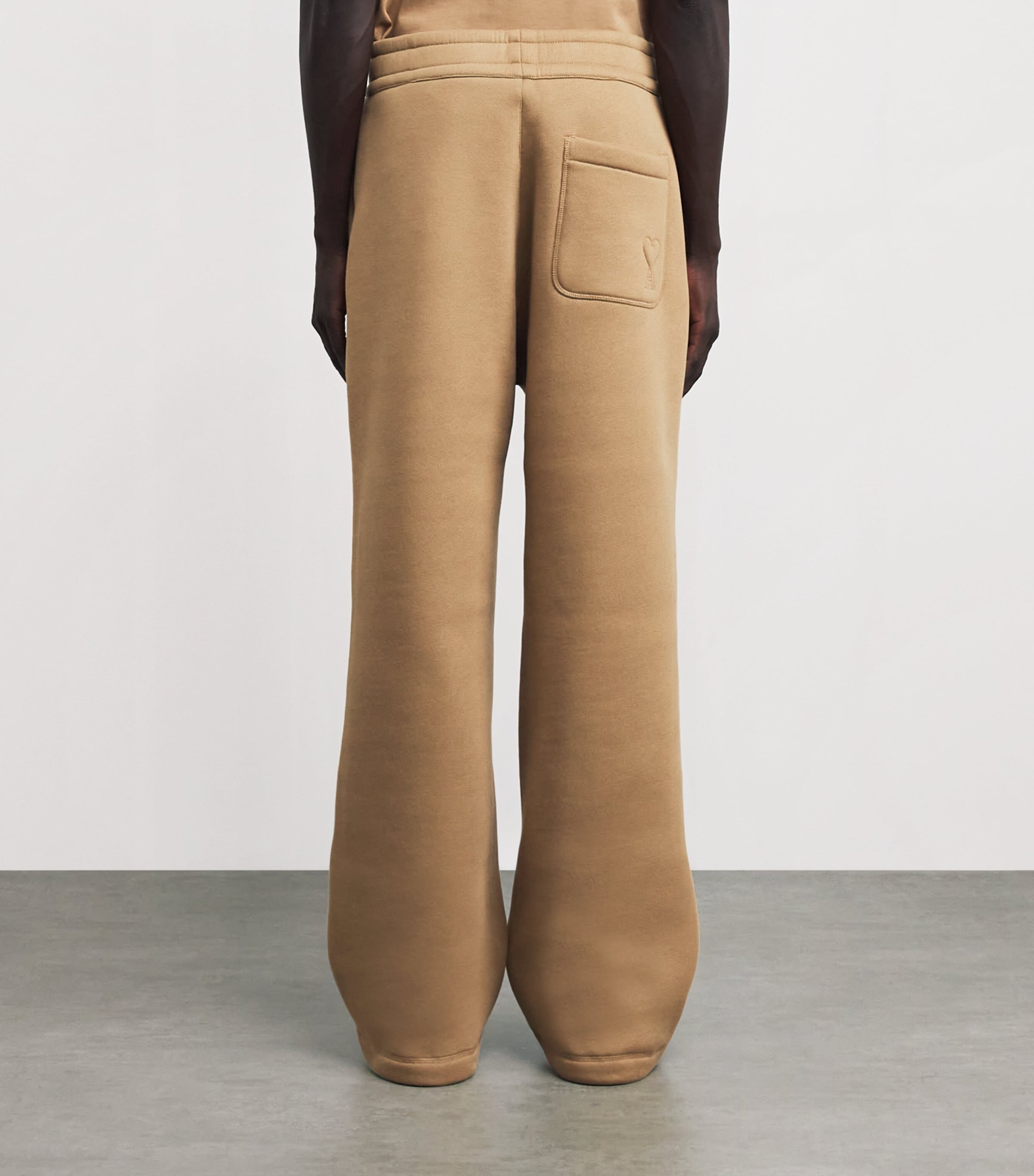 Ami de Coeur Wide-Leg Sweatpants 280 - CAMEL Image 4