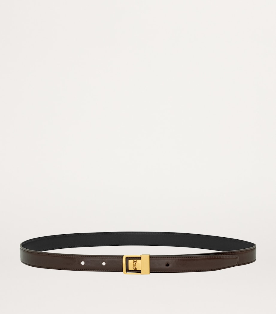 Leather Fine Ceinture Boucle LA 66 Belt 2281 Image 2