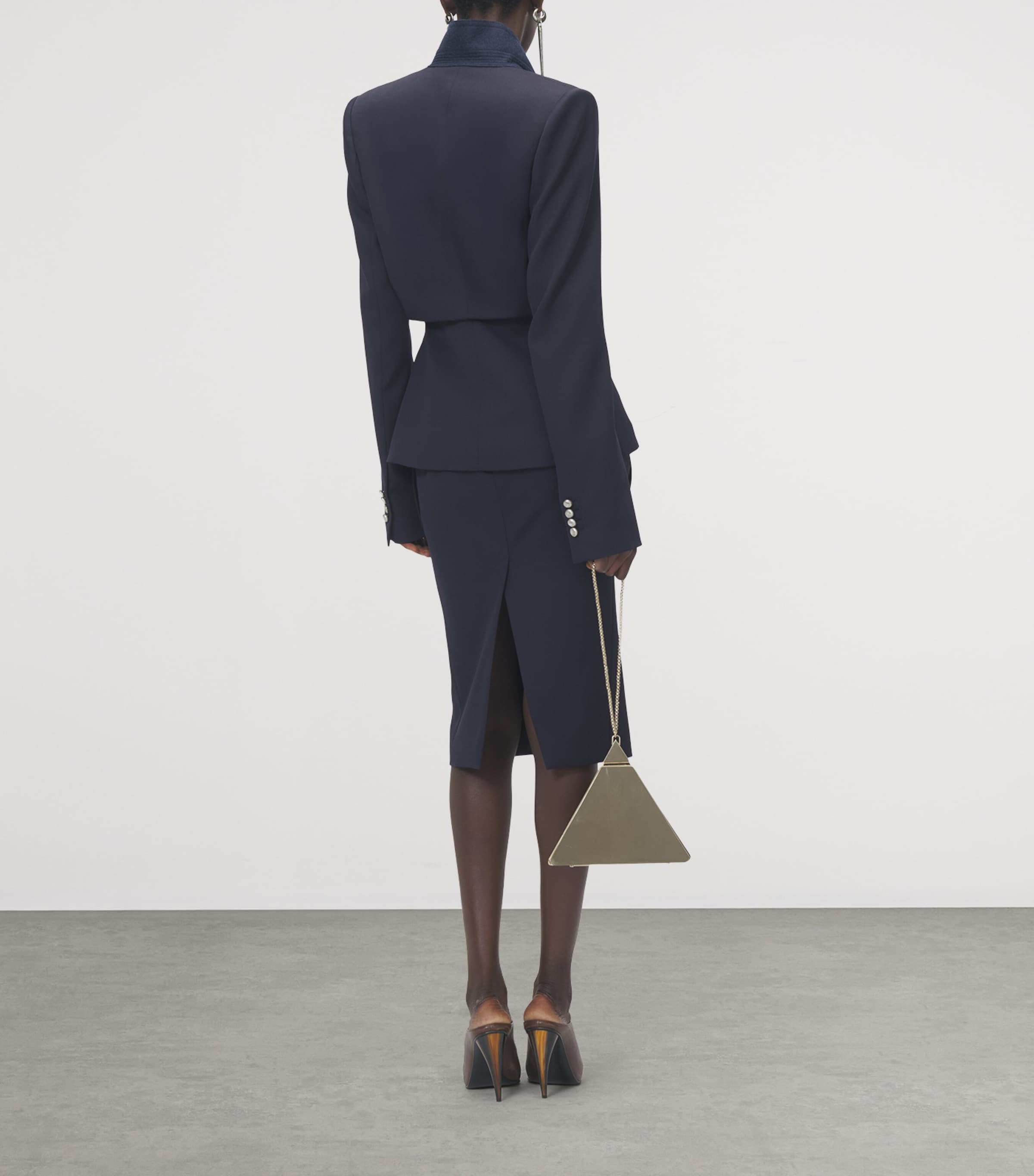 Wool Sculptural Blazer 4003 Image 3