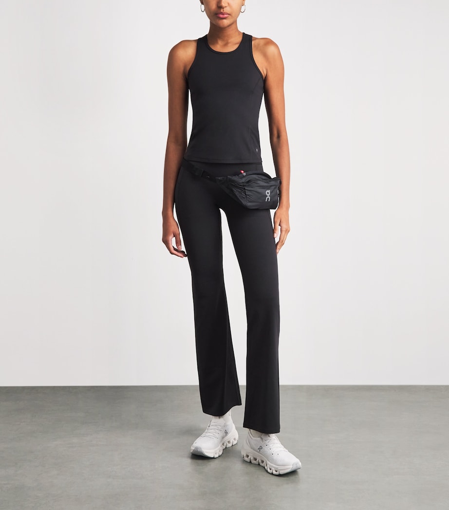 On Womens Studio Vest Top Black Image 2