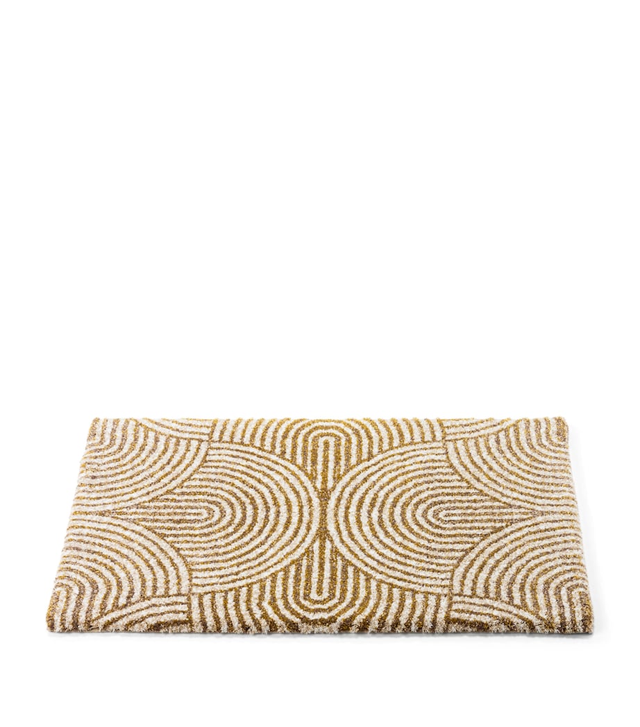 Egyptian Cotton-Blend Petal Bath Mat (60cm x 100cm) 770 LINEN Image 2