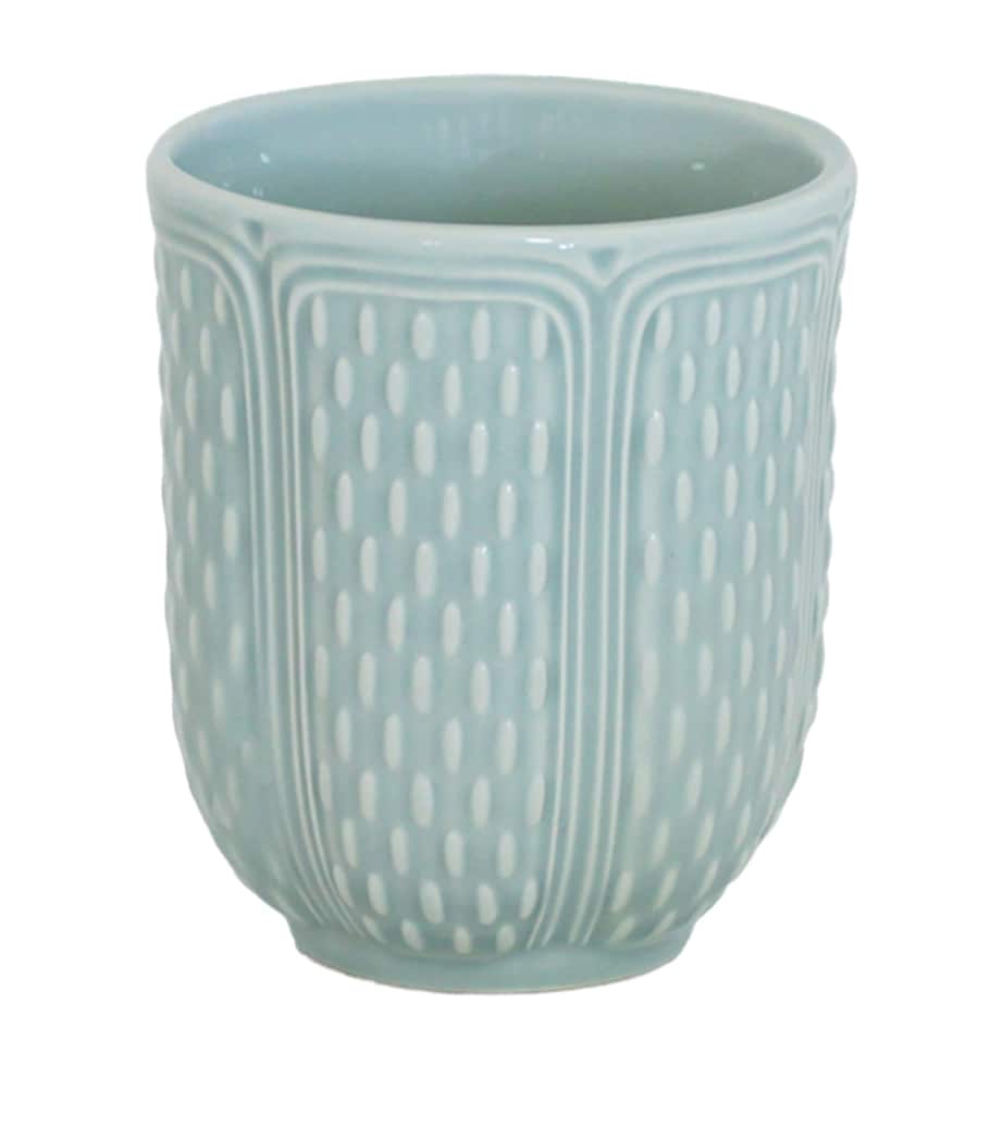 Earthenware Teacup CELADON Image 1