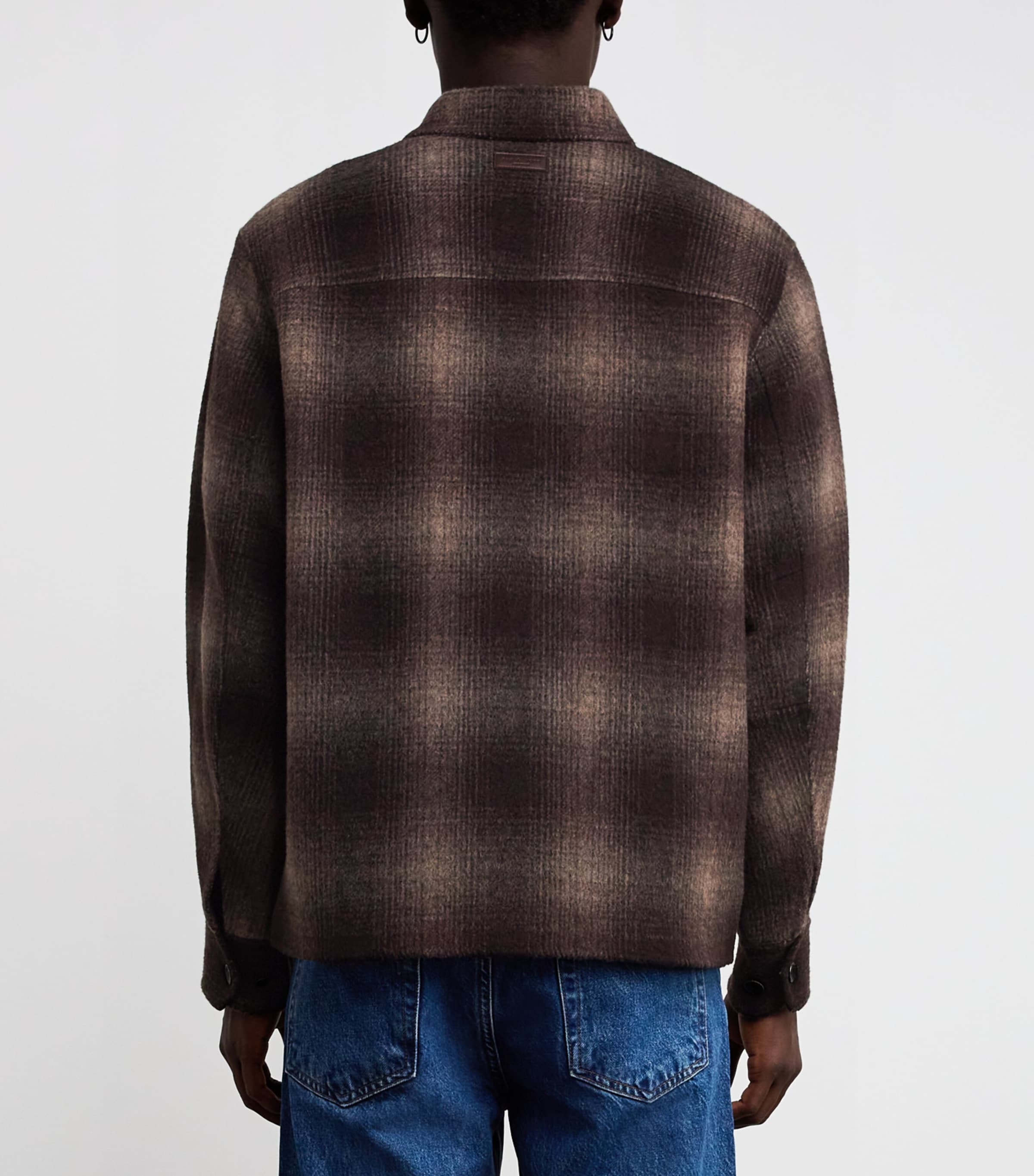 Wool-Blend Austin Check Jacket BRPLD Image 4