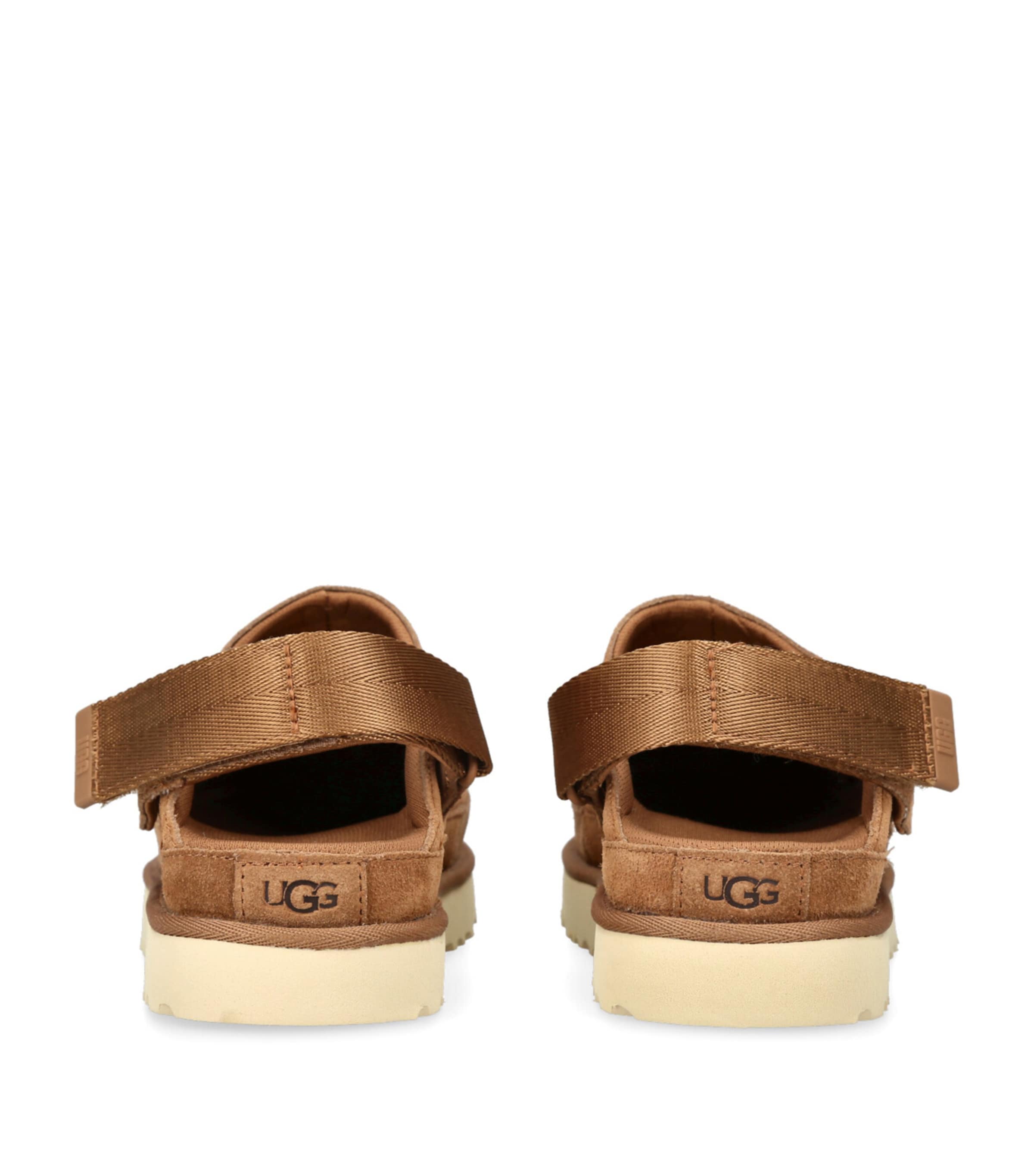 Suede Goldenstar Clogs CHESTNUT Image 2