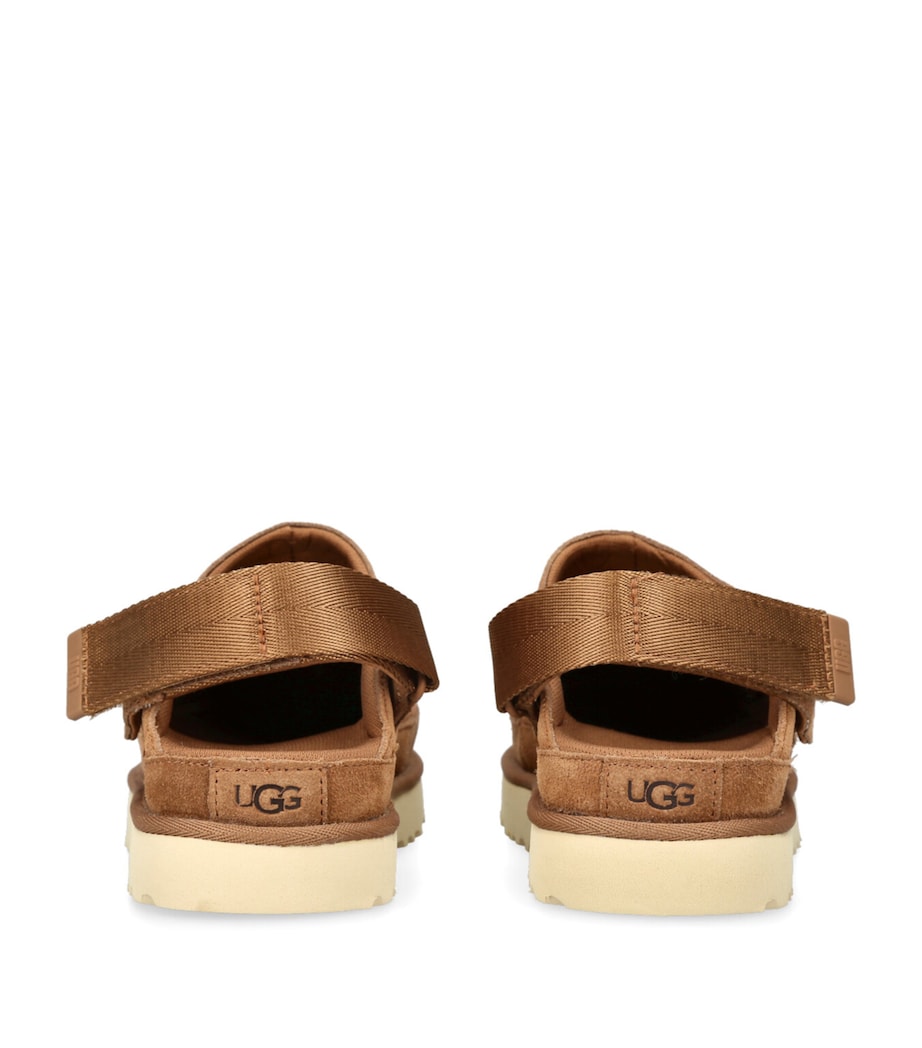 Suede Goldenstar Clogs CHESTNUT Image 2