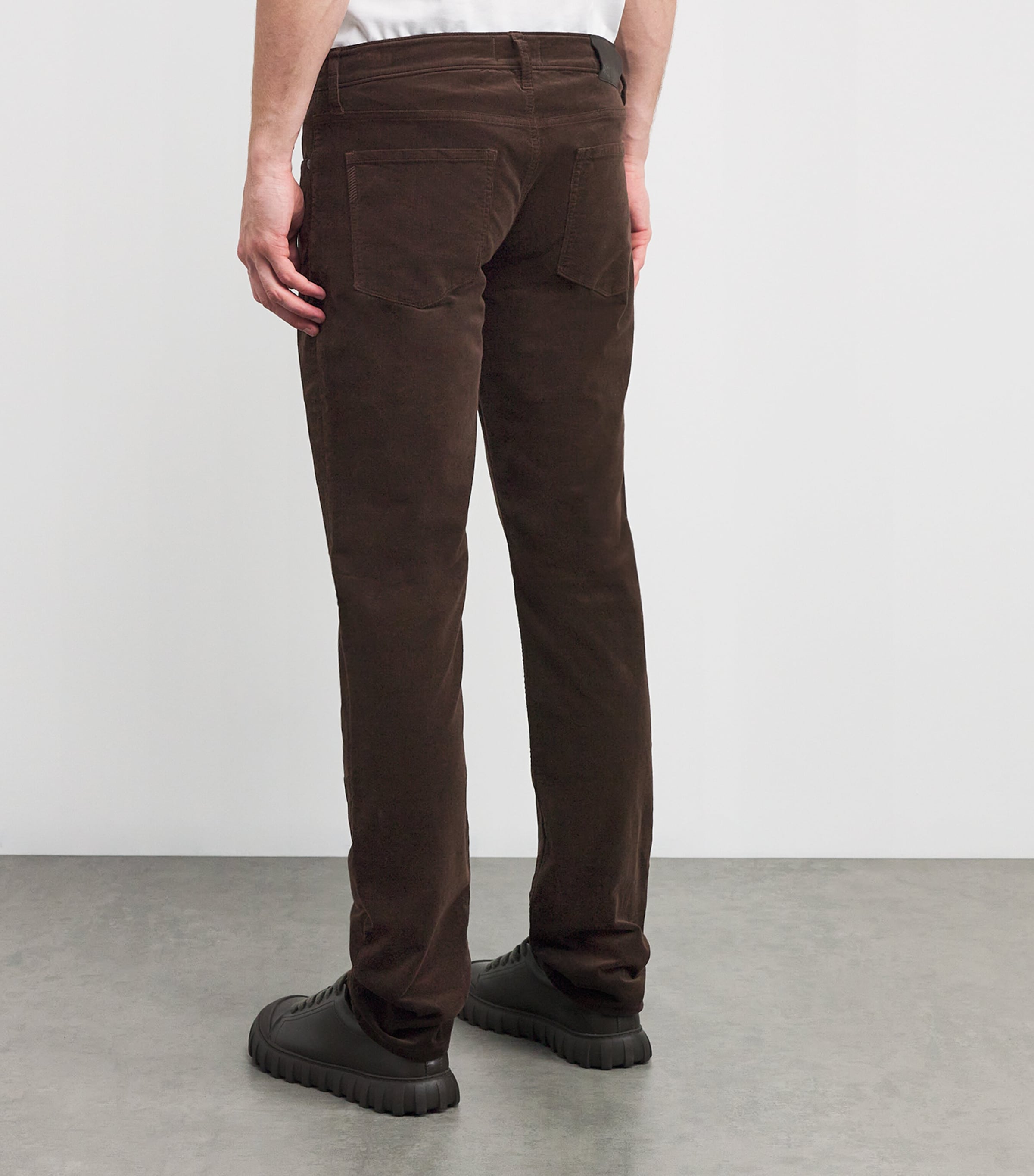 Corduroy Federal Slim-Straight Jeans DEEP WOODS Image 4