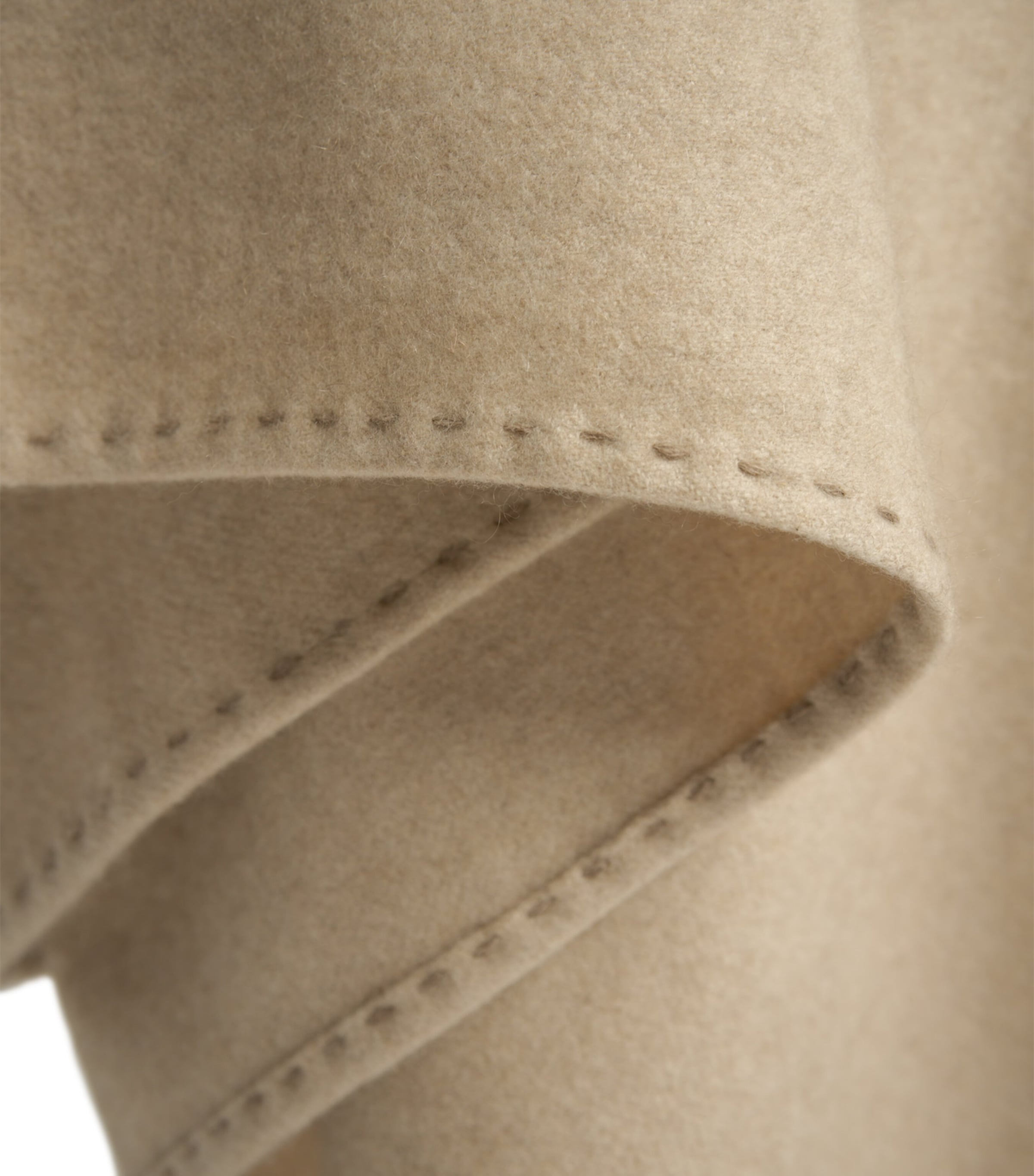 Cashmere Suono Throw (200cm x 145cm) BEIGE Image 3