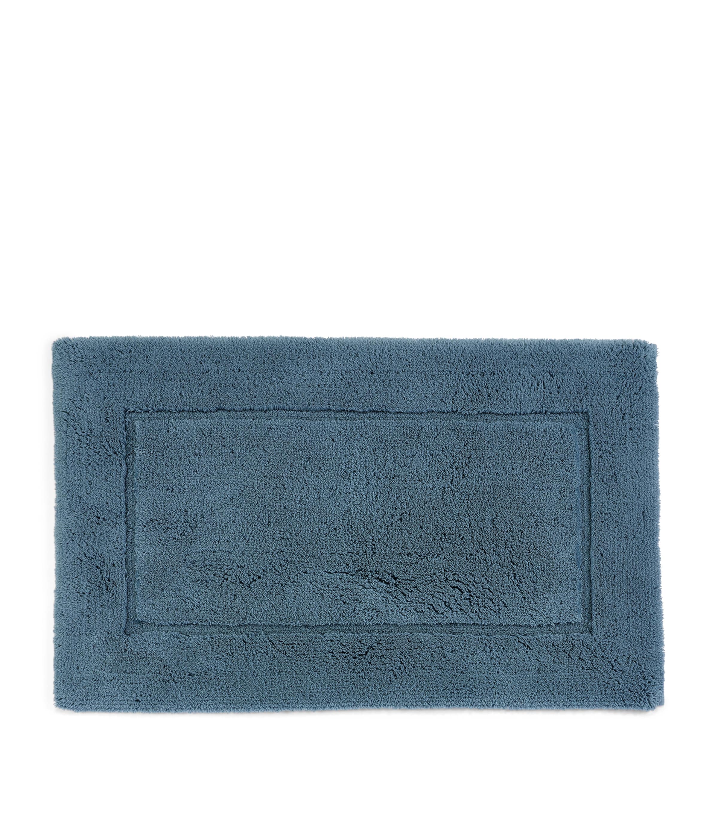 Abyss & Habidecor Egyptian Cotton Must Bath Mat (50cm x 80cm) Blue Stone Image 1