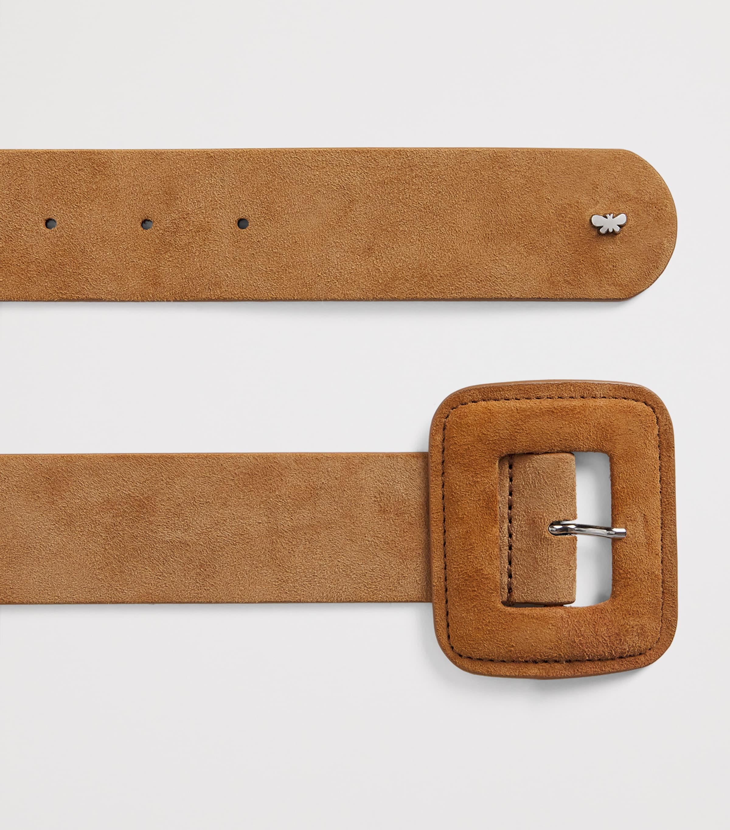 Suede Tonal Belt BROWN Image 4