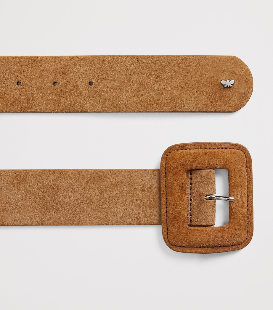 Suede Tonal Belt BROWN Image 4
