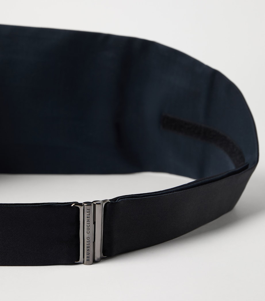 Cotton-Silk Cummerbund C101 Image 4