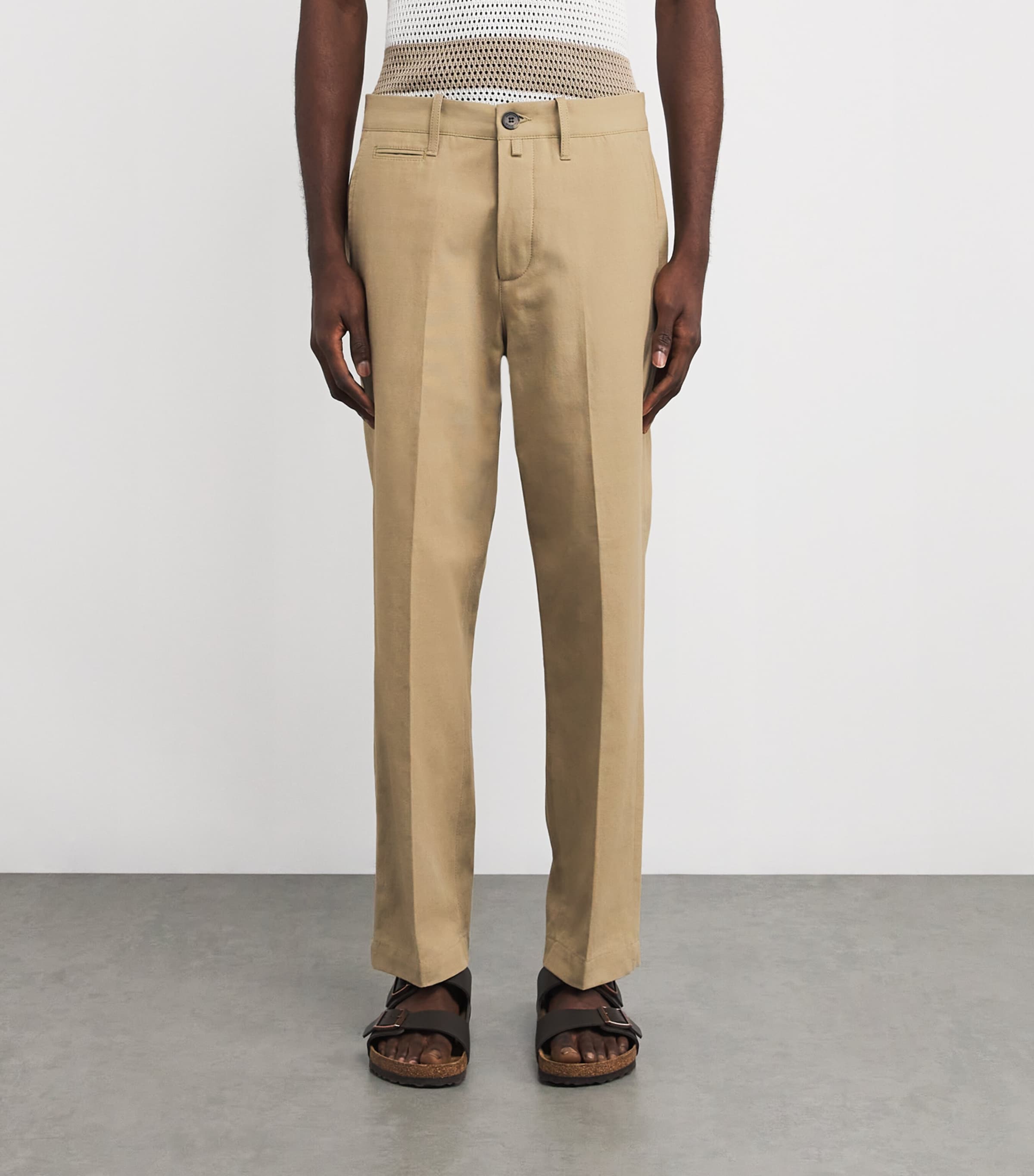 Pleated Justin Trousers D34 Image 3
