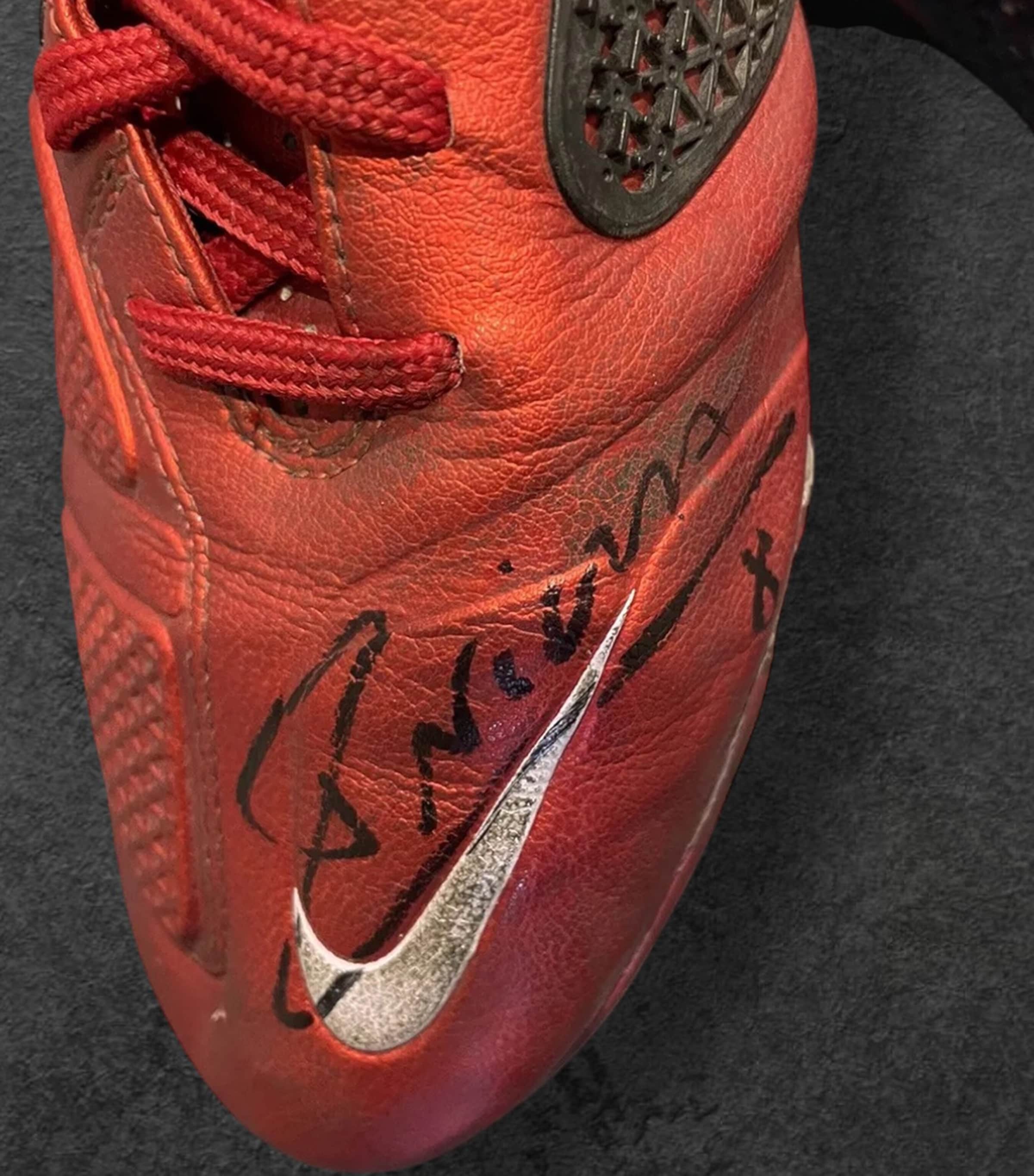 Andrés Iniesta Multi Match-Worn & Signed 2010-11 Barca Season Boots Framed Display MULTI Image 5