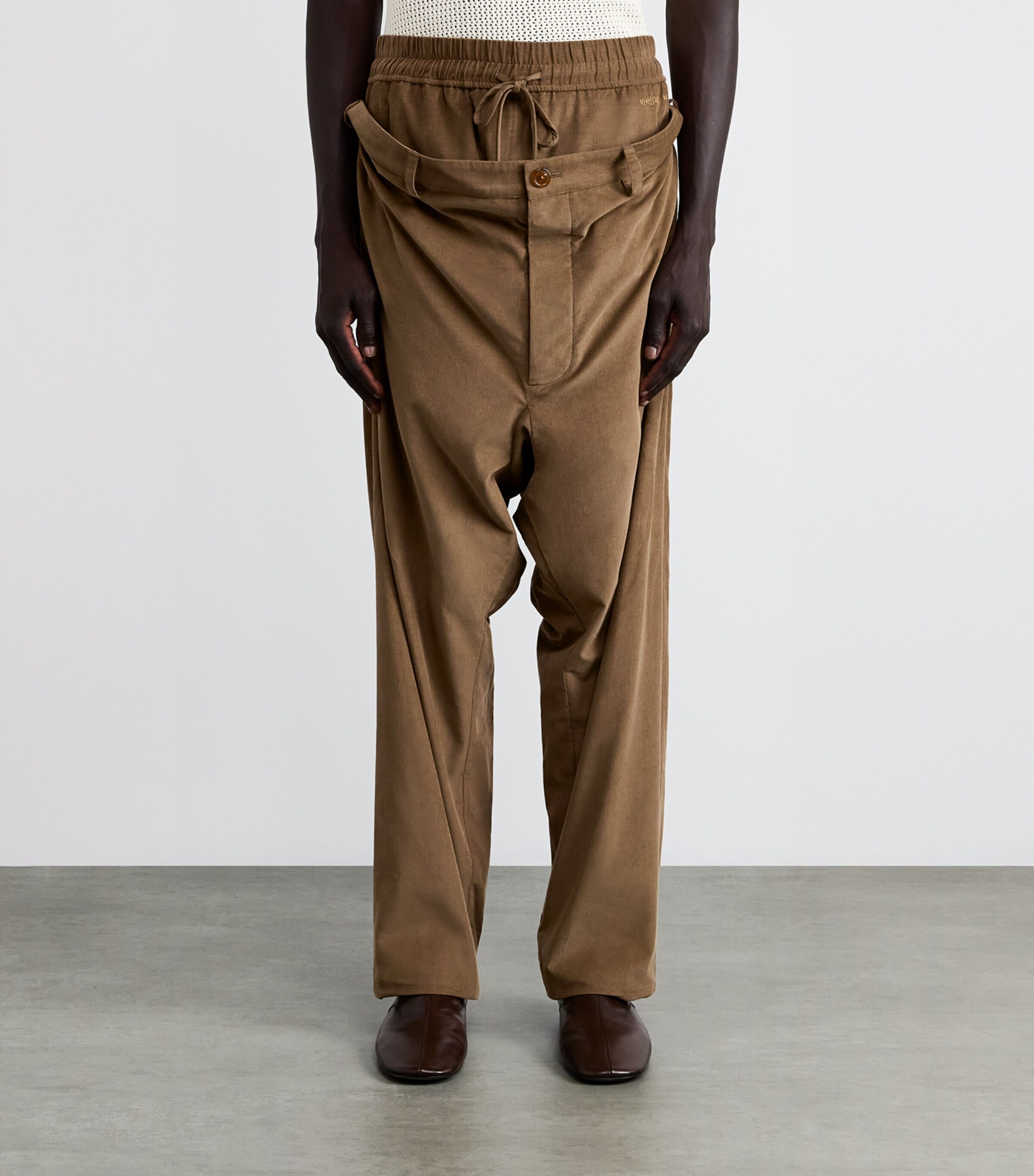 Vivienne Westwood Brown Corduroy Builder Trousers | Harrods US