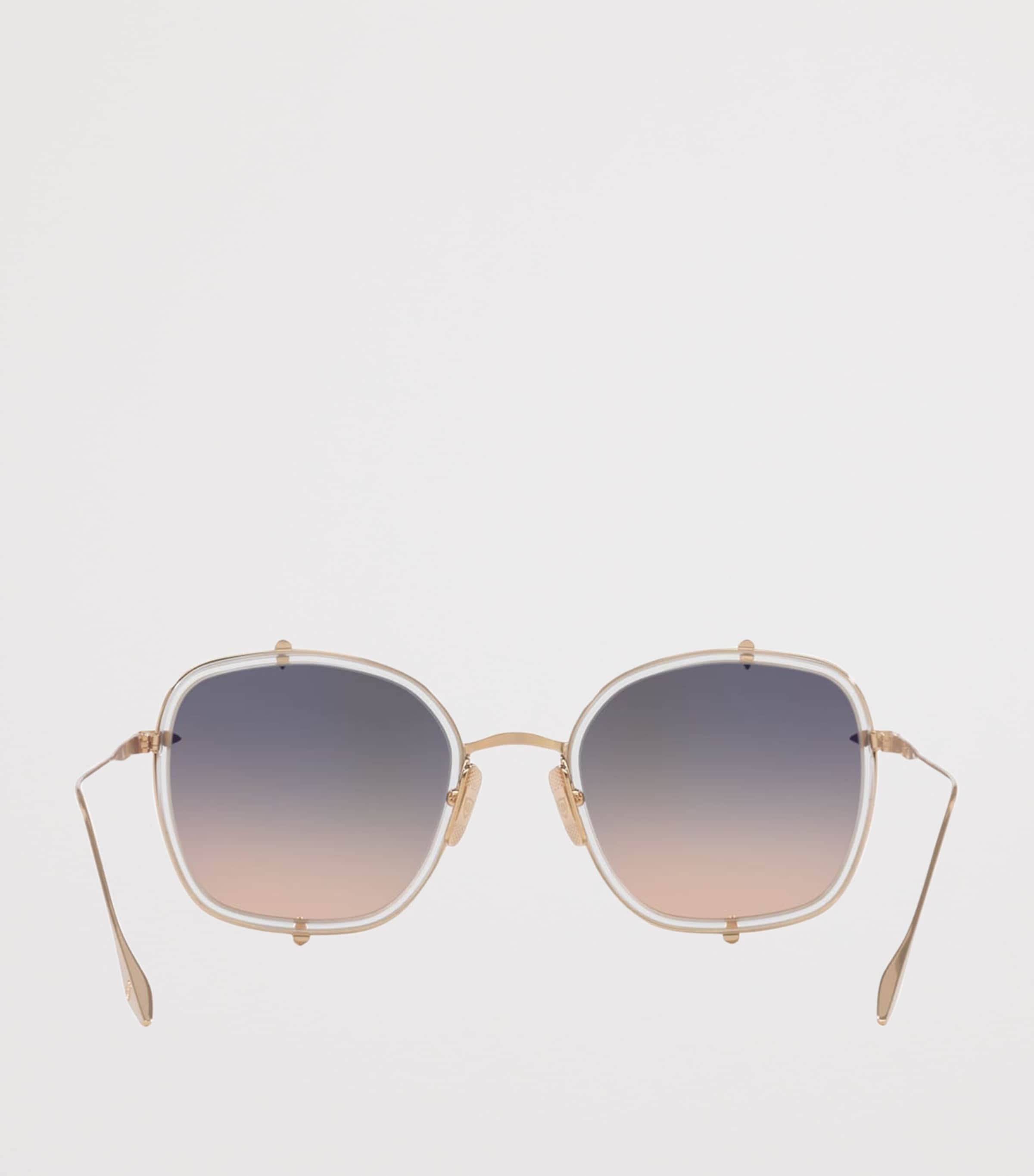 DITA Talon-Three Square Sunglasses Gold Image 4