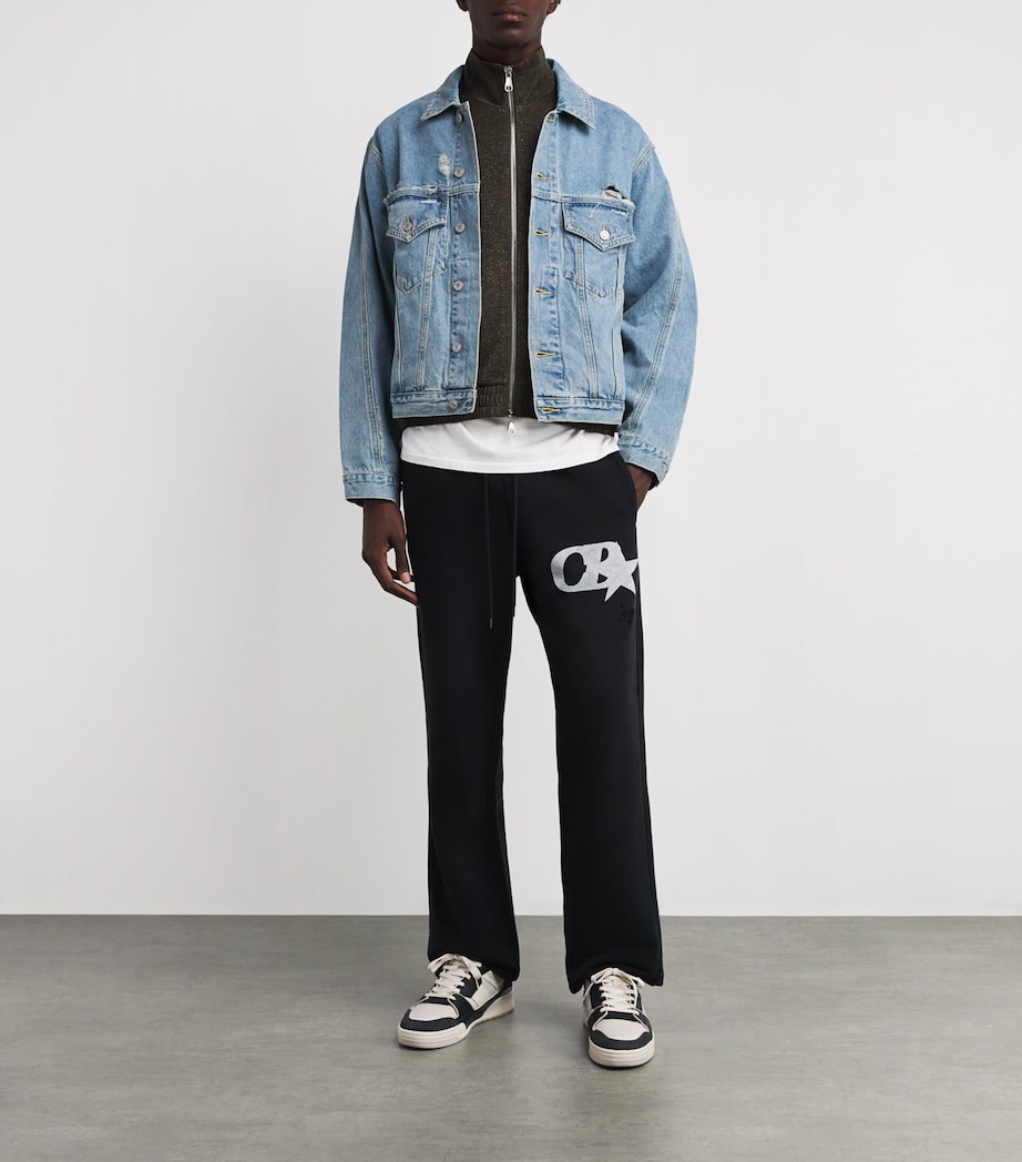 Distressed Denim Jacket 400 BLUE Image 2