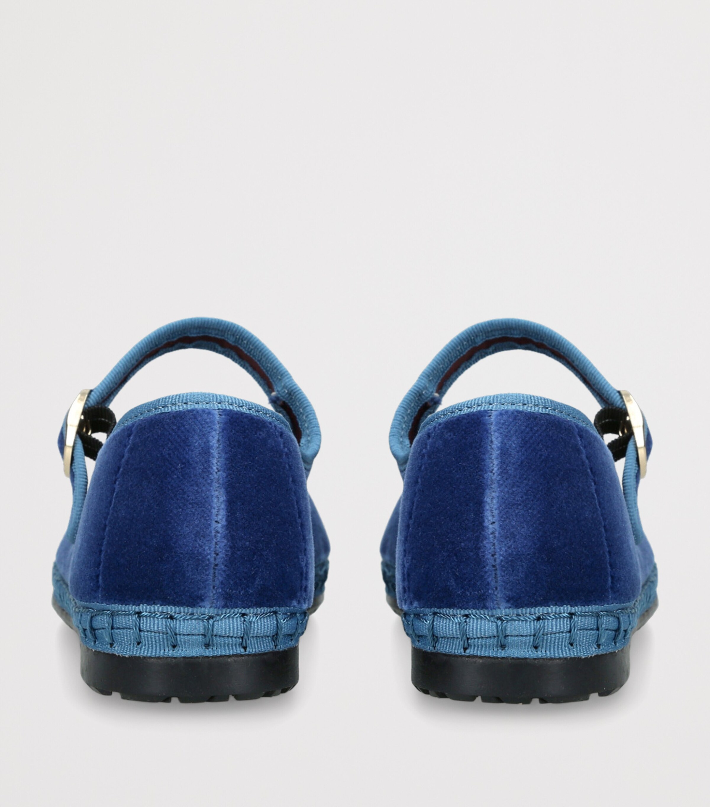 Velvet Alexandra Mary Jane Flats BLUE OTHER Image 2